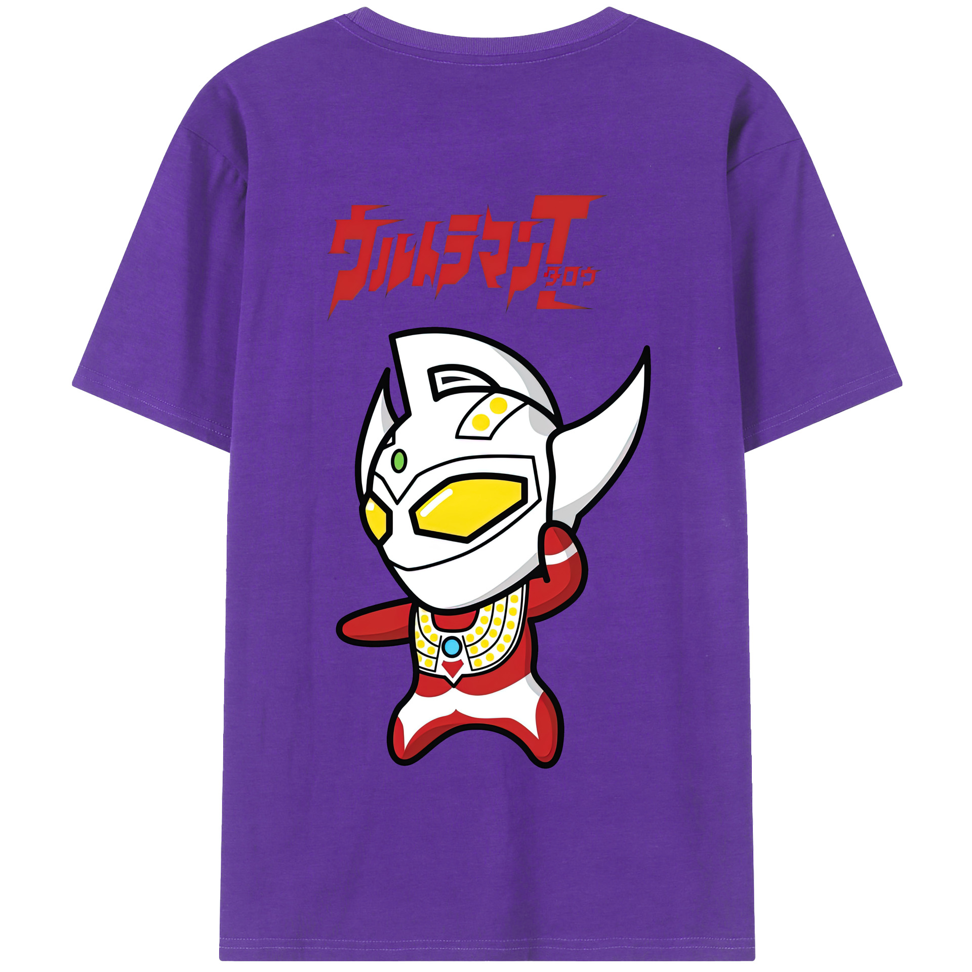 （画像用） ウルトラマン Ultraman 綿100％半袖Tシャツ（背面プリント）