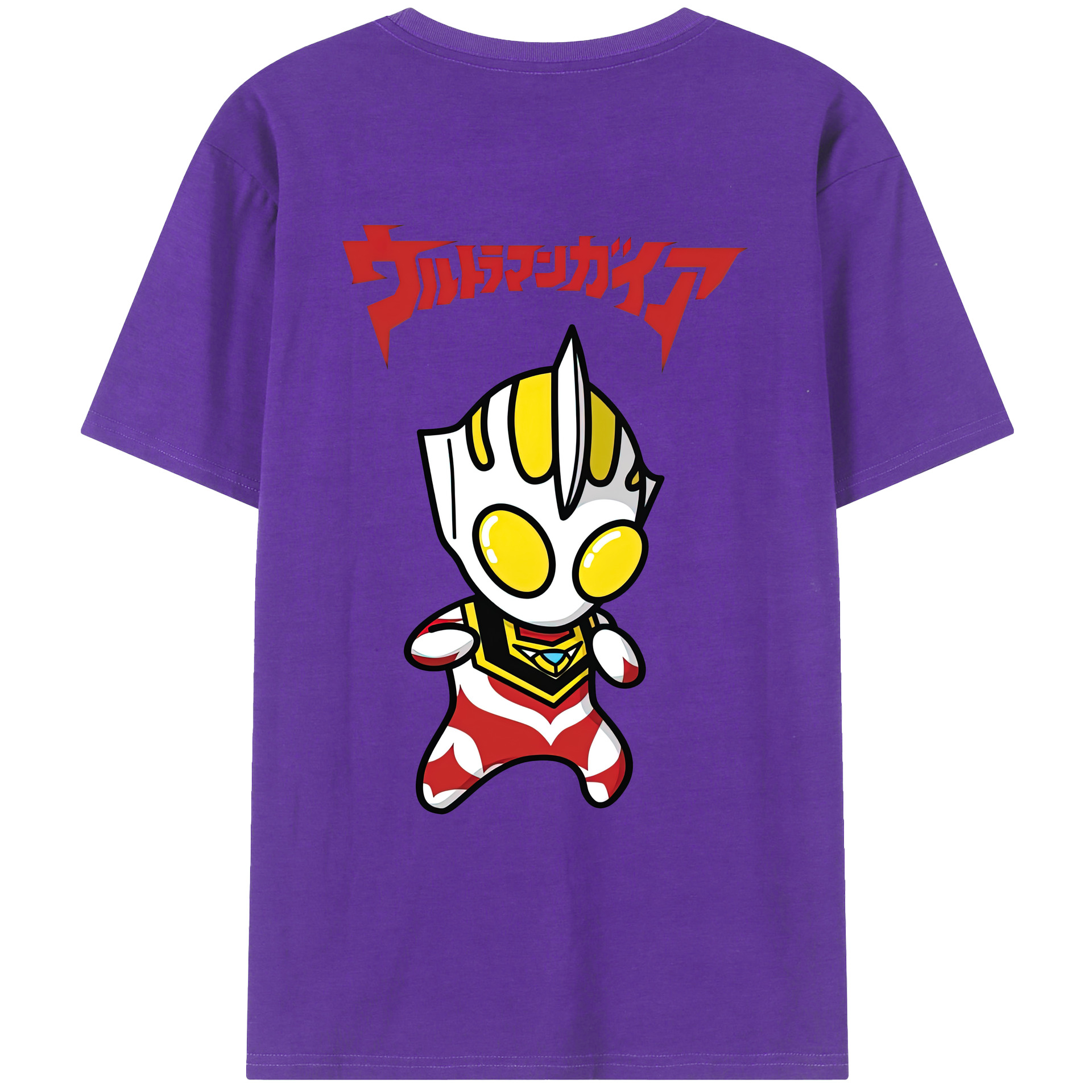 （画像用） ウルトラマン Ultraman 綿100％半袖Tシャツ（背面プリント）