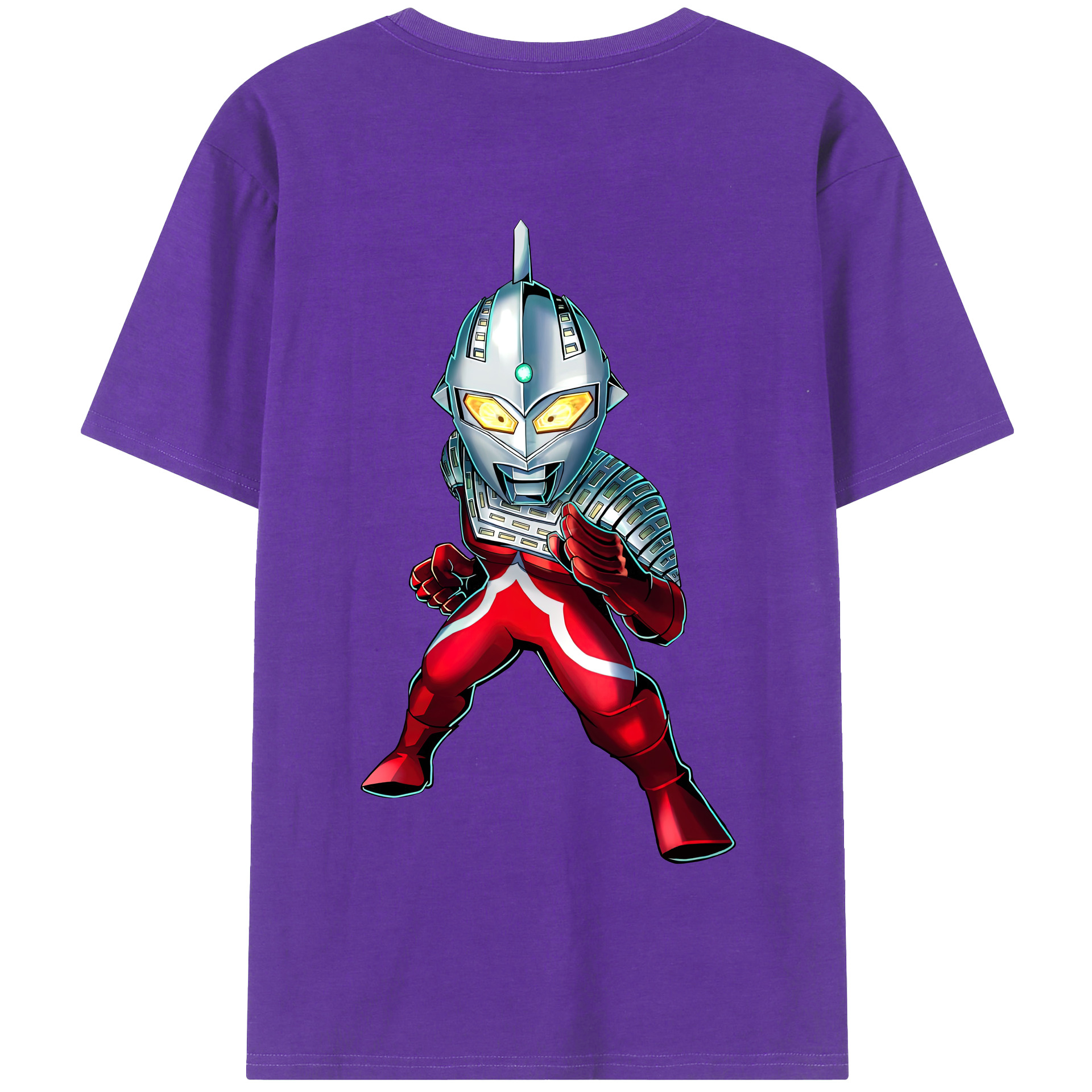 （画像用） ウルトラマン Ultraman 綿100％半袖Tシャツ（背面プリント）