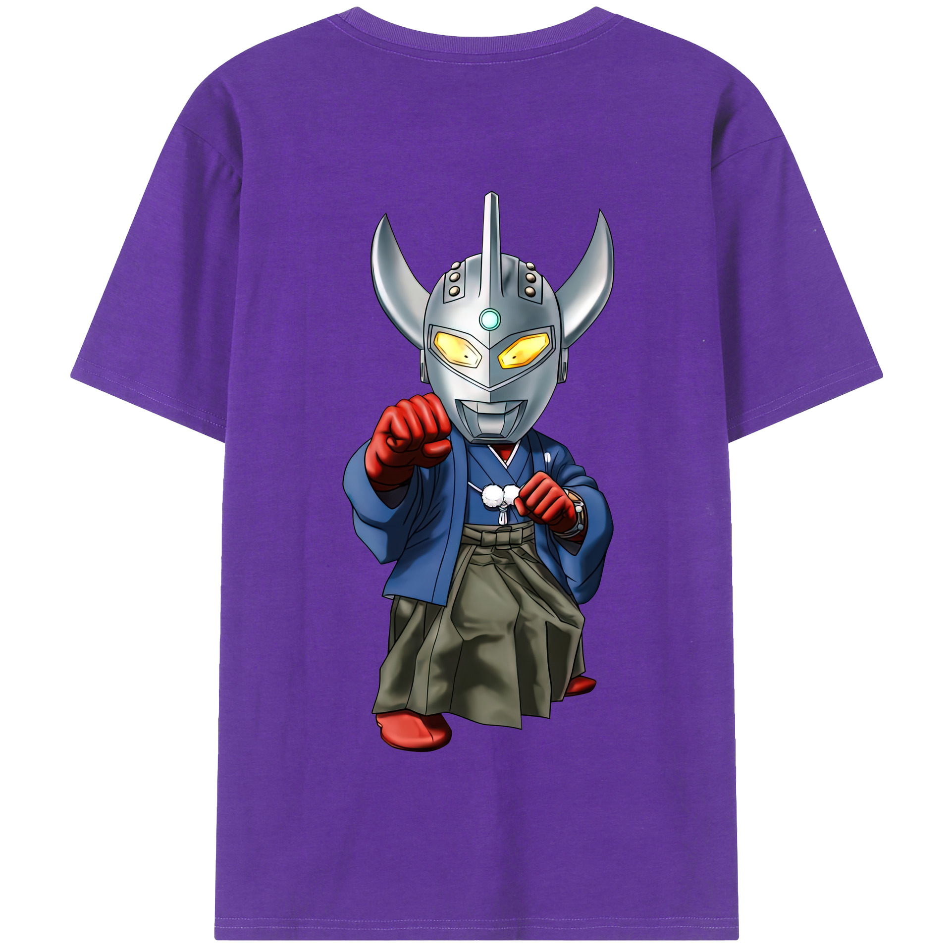 （画像用） ウルトラマン Ultraman 綿100％半袖Tシャツ（背面プリント）