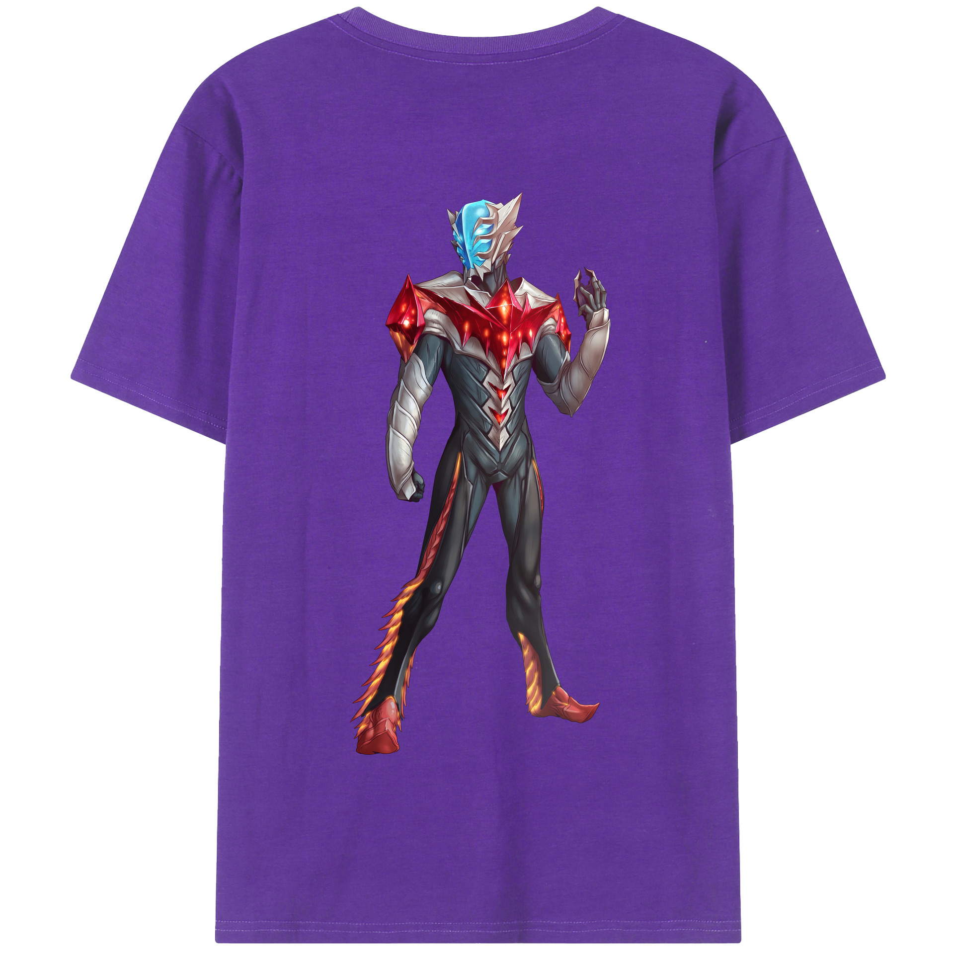 （画像用） ウルトラマン Ultraman 綿100％半袖Tシャツ（背面プリント）