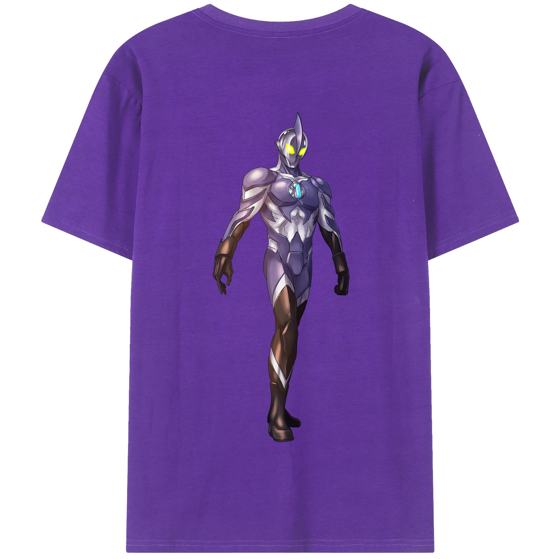 （画像用） ウルトラマン Ultraman 綿100％半袖Tシャツ（背面プリント）