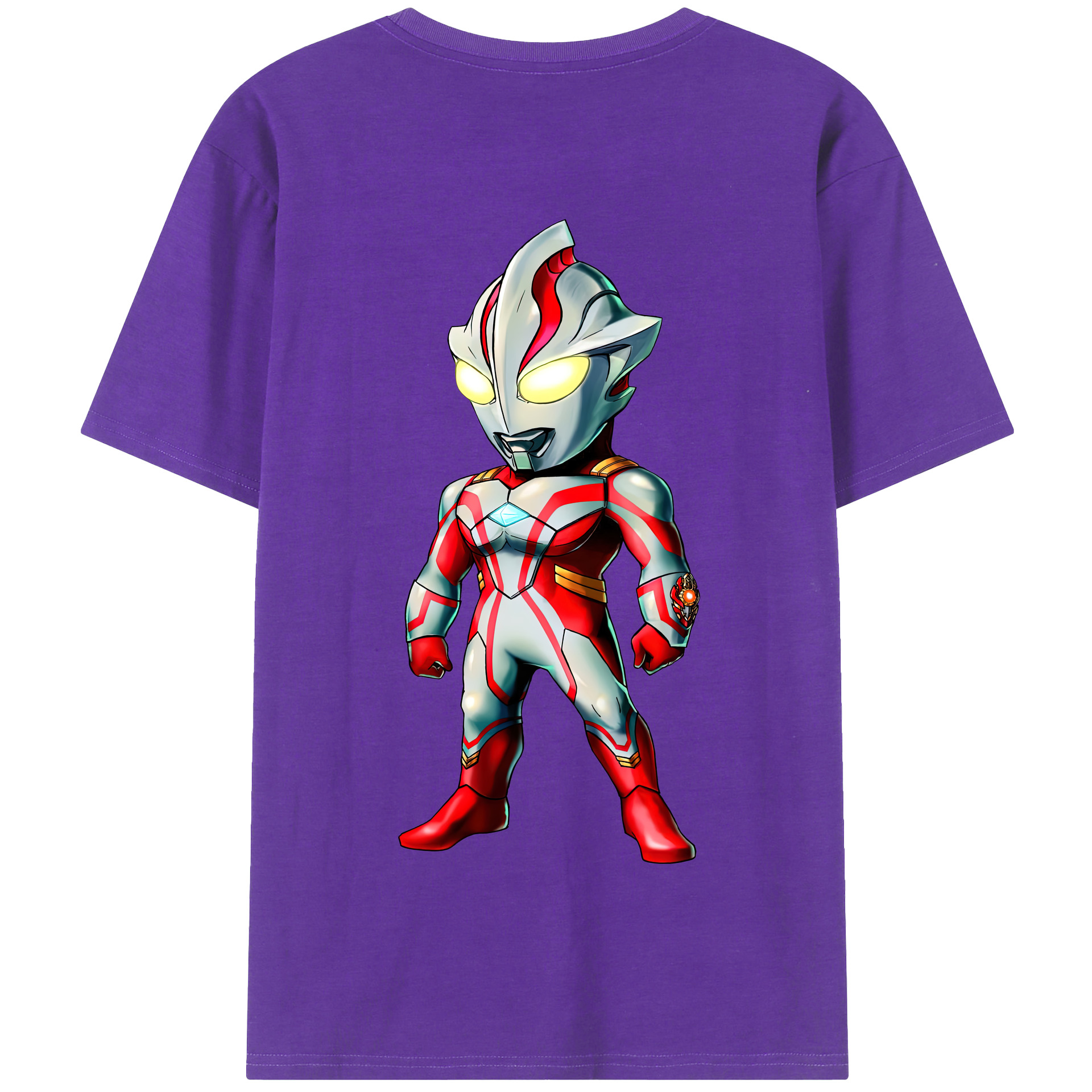 （画像用） ウルトラマン Ultraman 綿100％半袖Tシャツ（背面プリント）