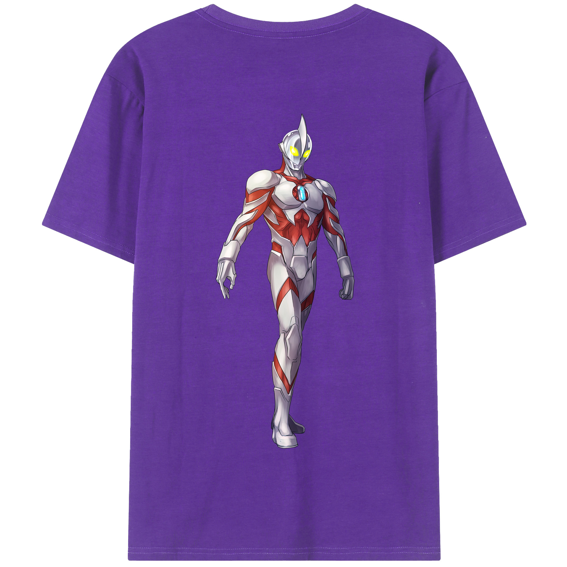 （画像用） ウルトラマン Ultraman 綿100％半袖Tシャツ（背面プリント）