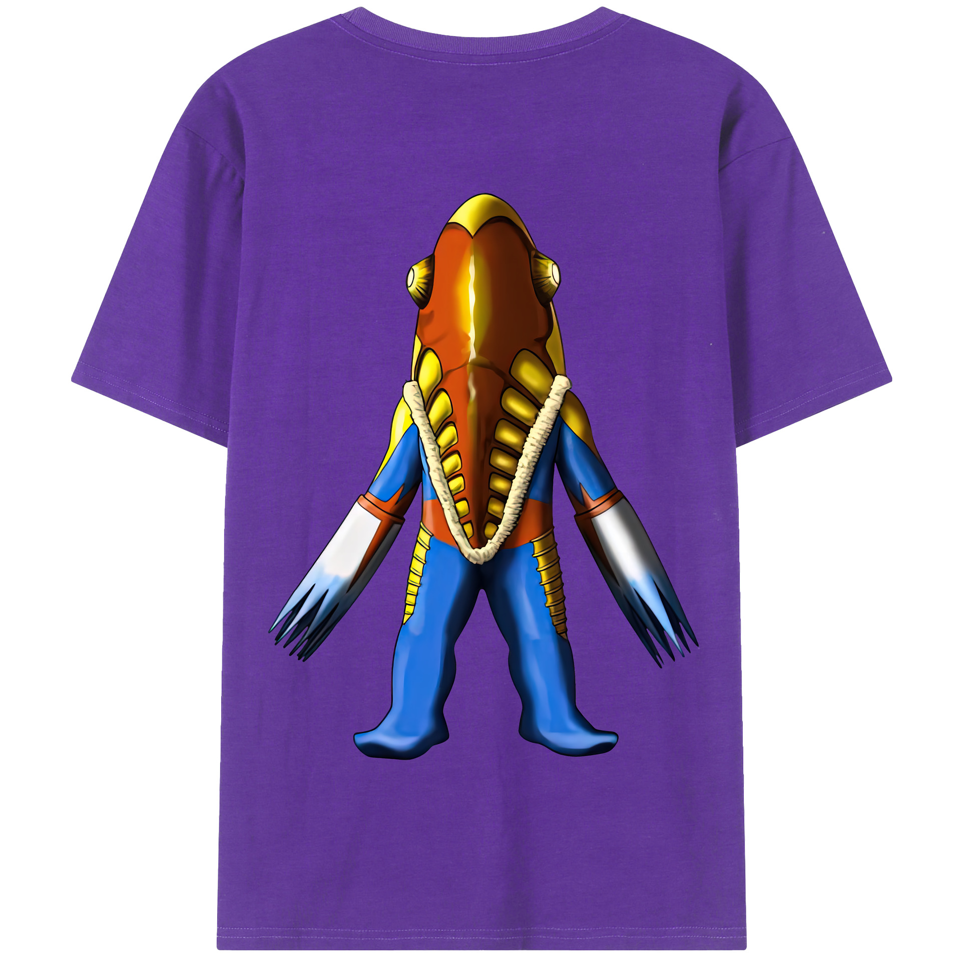 （画像用） ウルトラマン Ultraman 綿100％半袖Tシャツ（背面プリント）