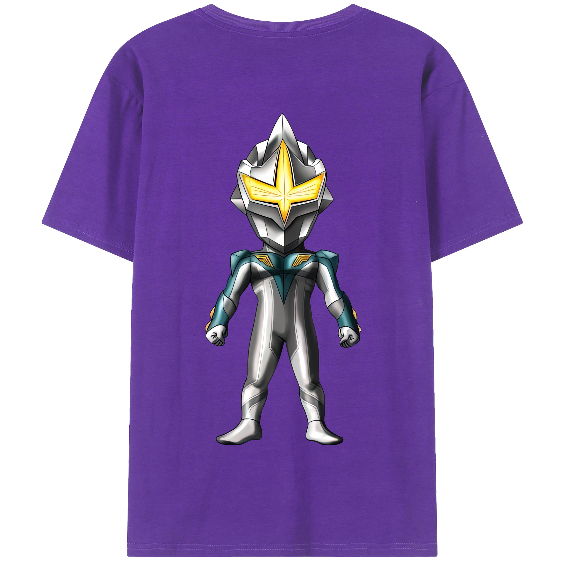 （画像用） ウルトラマン Ultraman 綿100％半袖Tシャツ（背面プリント）