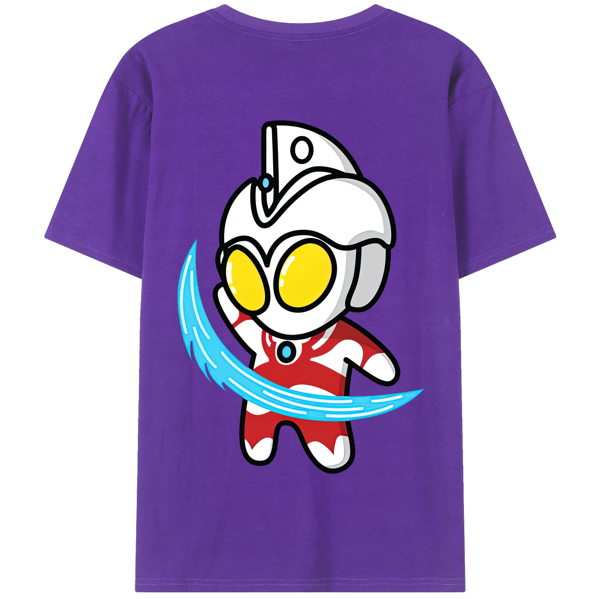 （画像用） ウルトラマン Ultraman 綿100％半袖Tシャツ（背面プリント）