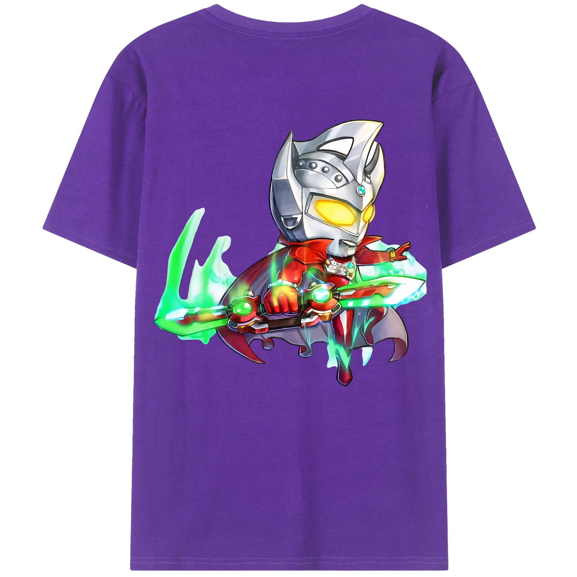 （画像用） ウルトラマン Ultraman 綿100％半袖Tシャツ（背面プリント）