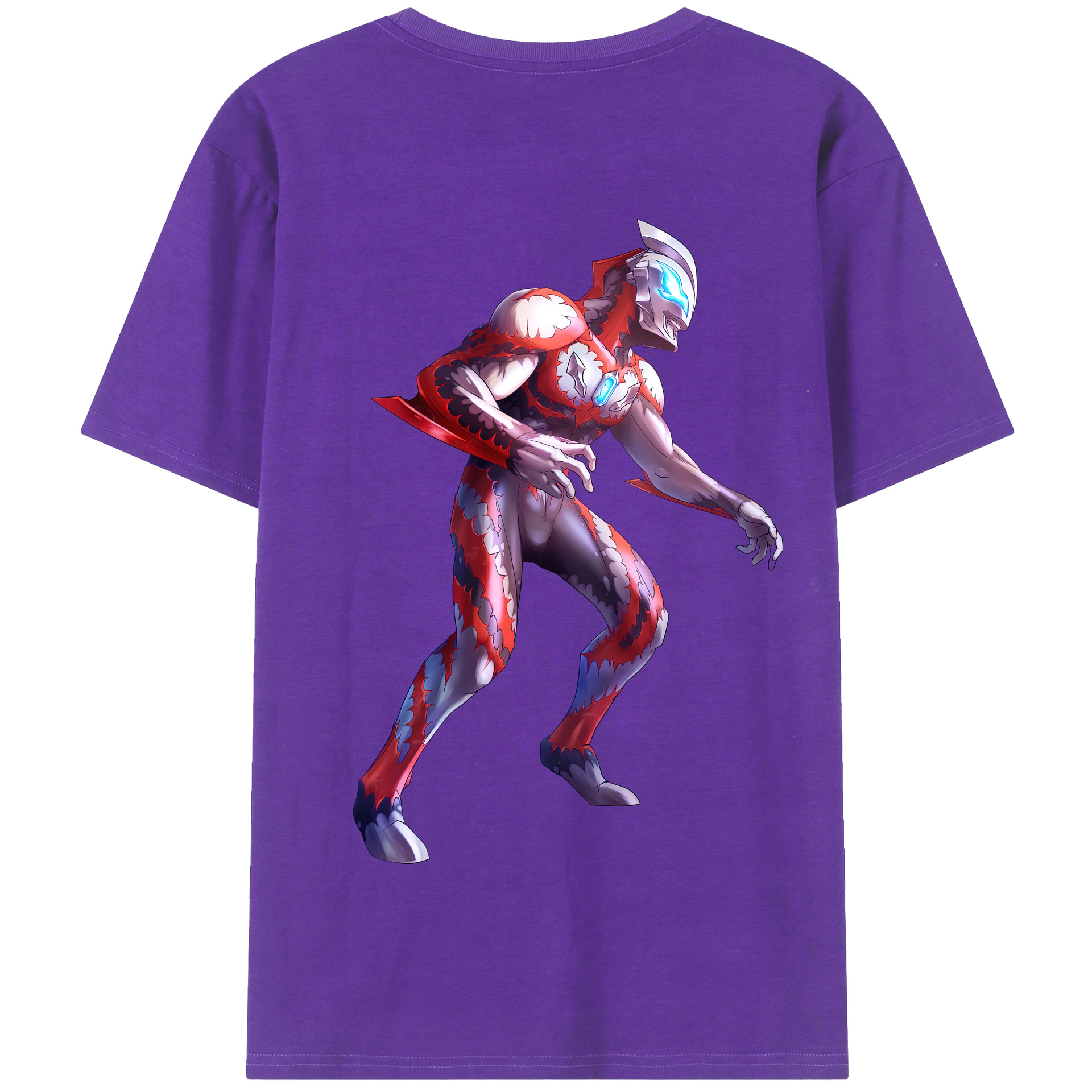 （画像用） ウルトラマン Ultraman 綿100％半袖Tシャツ（背面プリント）