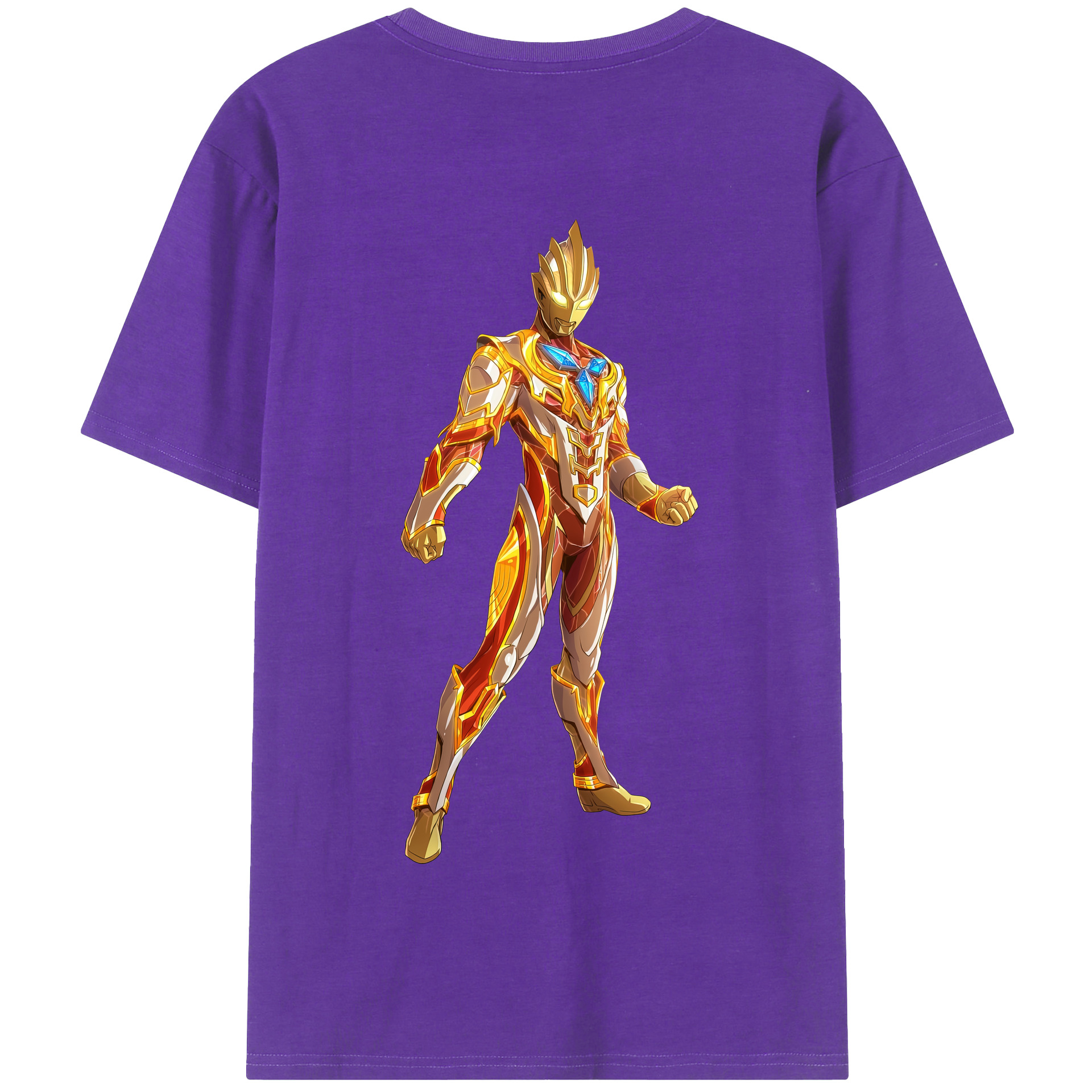 （画像用） ウルトラマン Ultraman 綿100％半袖Tシャツ（背面プリント）