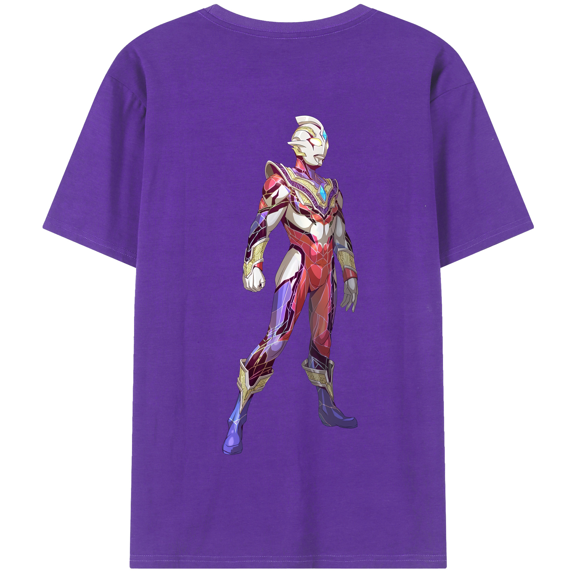 （画像用） ウルトラマン Ultraman 綿100％半袖Tシャツ（背面プリント）