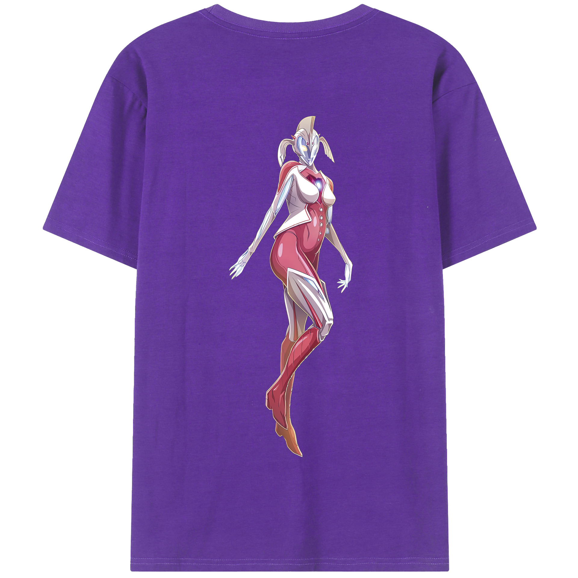 （画像用） ウルトラマン Ultraman 綿100％半袖Tシャツ（背面プリント）