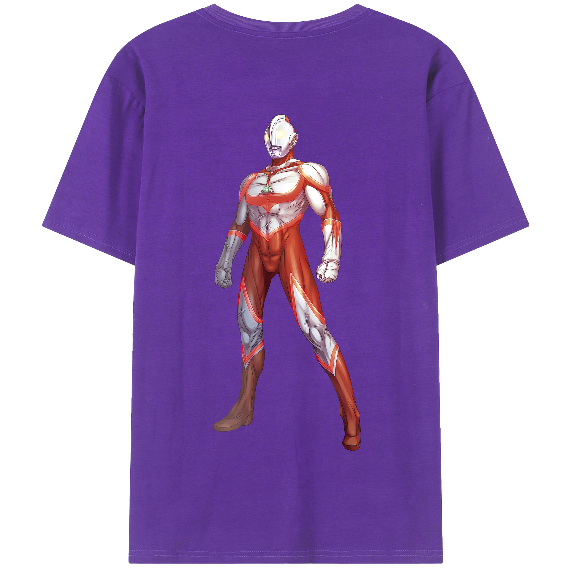 （画像用） ウルトラマン Ultraman 綿100％半袖Tシャツ（背面プリント）