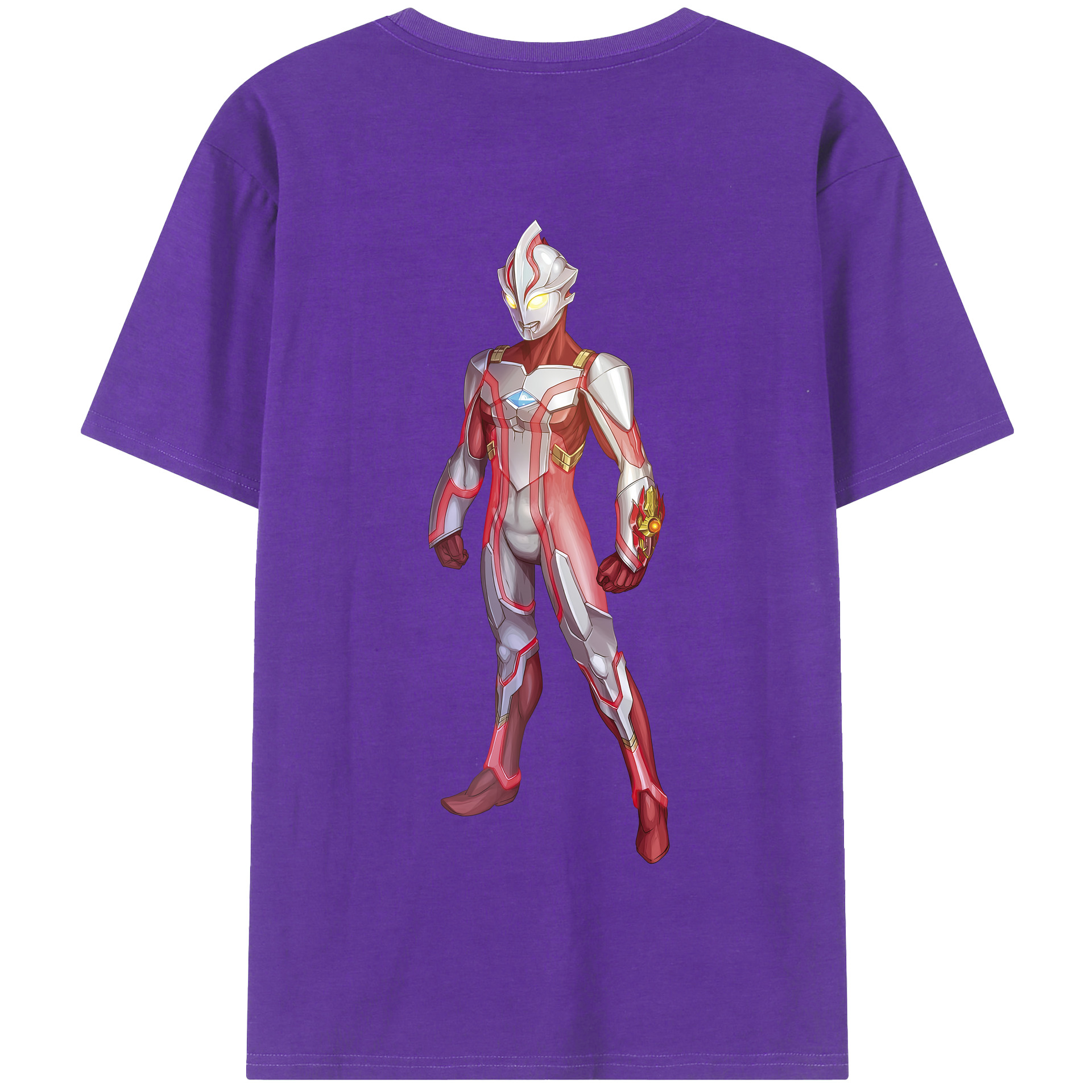 （画像用） ウルトラマン Ultraman 綿100％半袖Tシャツ（背面プリント）