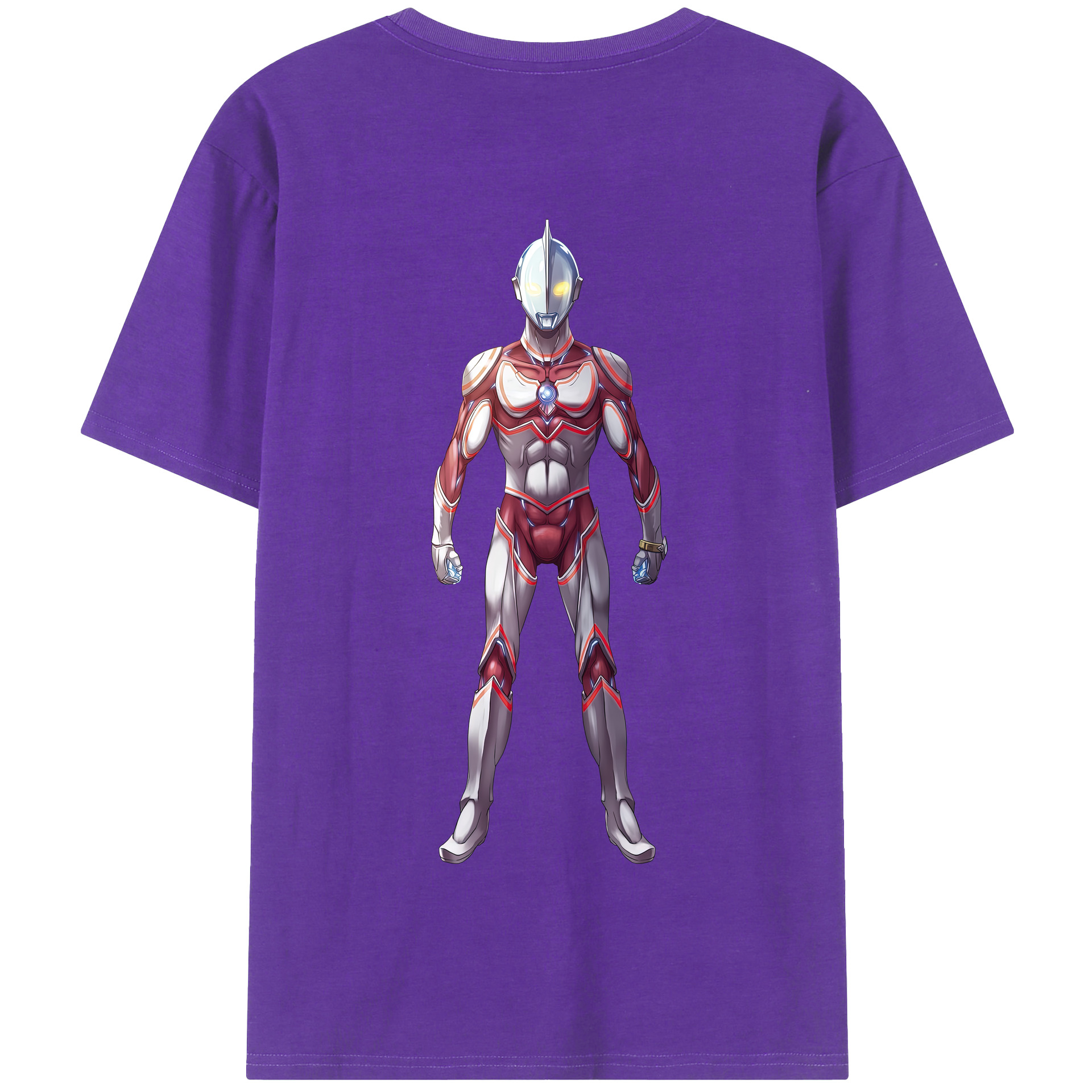 （画像用） ウルトラマン Ultraman 綿100％半袖Tシャツ（背面プリント）