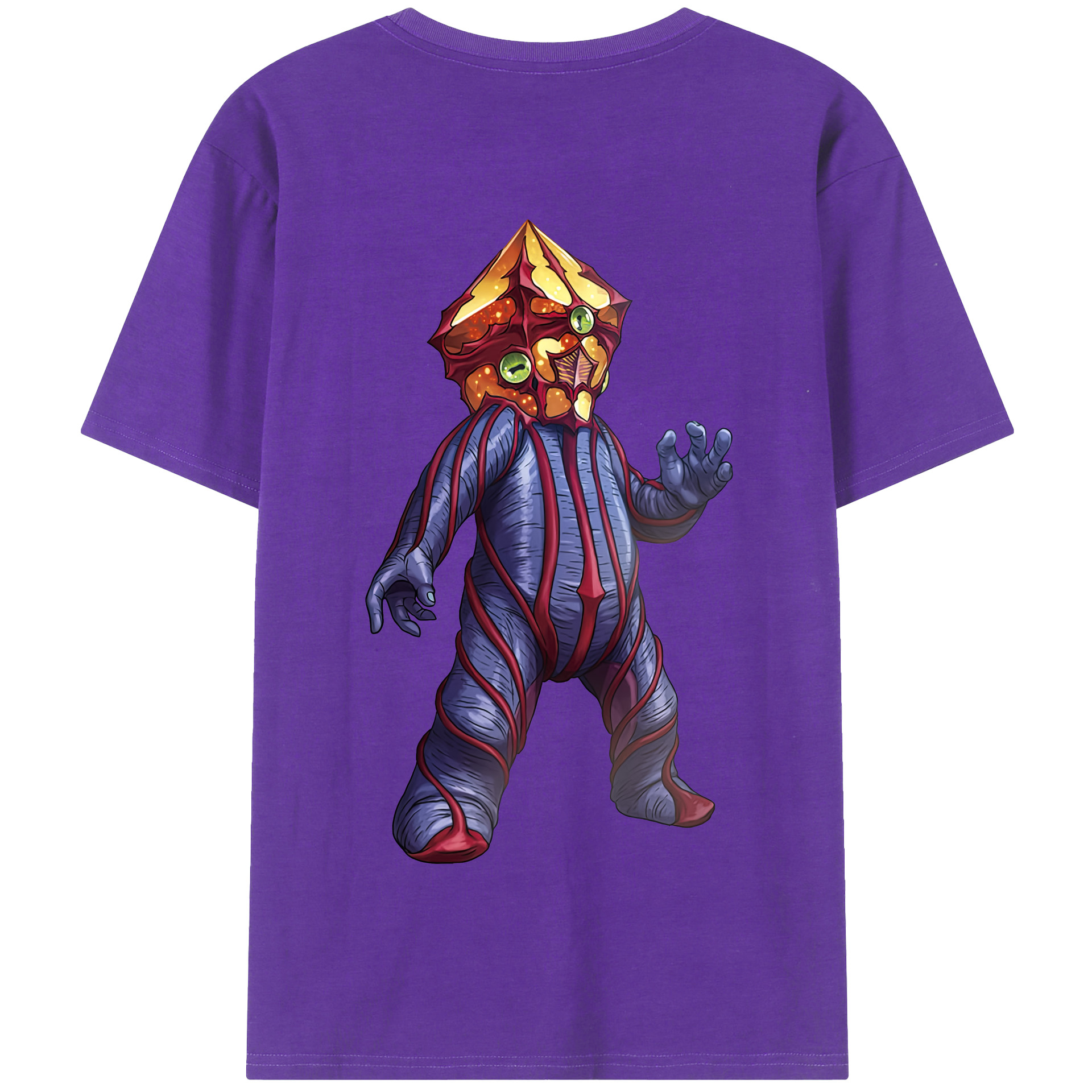 （画像用） ウルトラマン Ultraman 綿100％半袖Tシャツ（背面プリント）