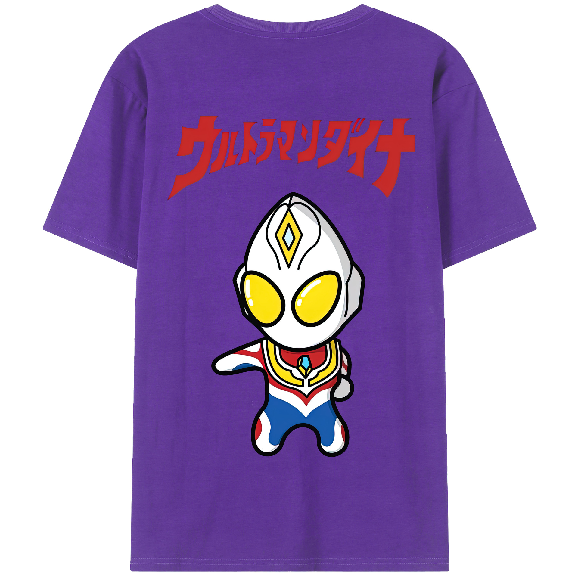 （画像用） ウルトラマン Ultraman 綿100％半袖Tシャツ（背面プリント）