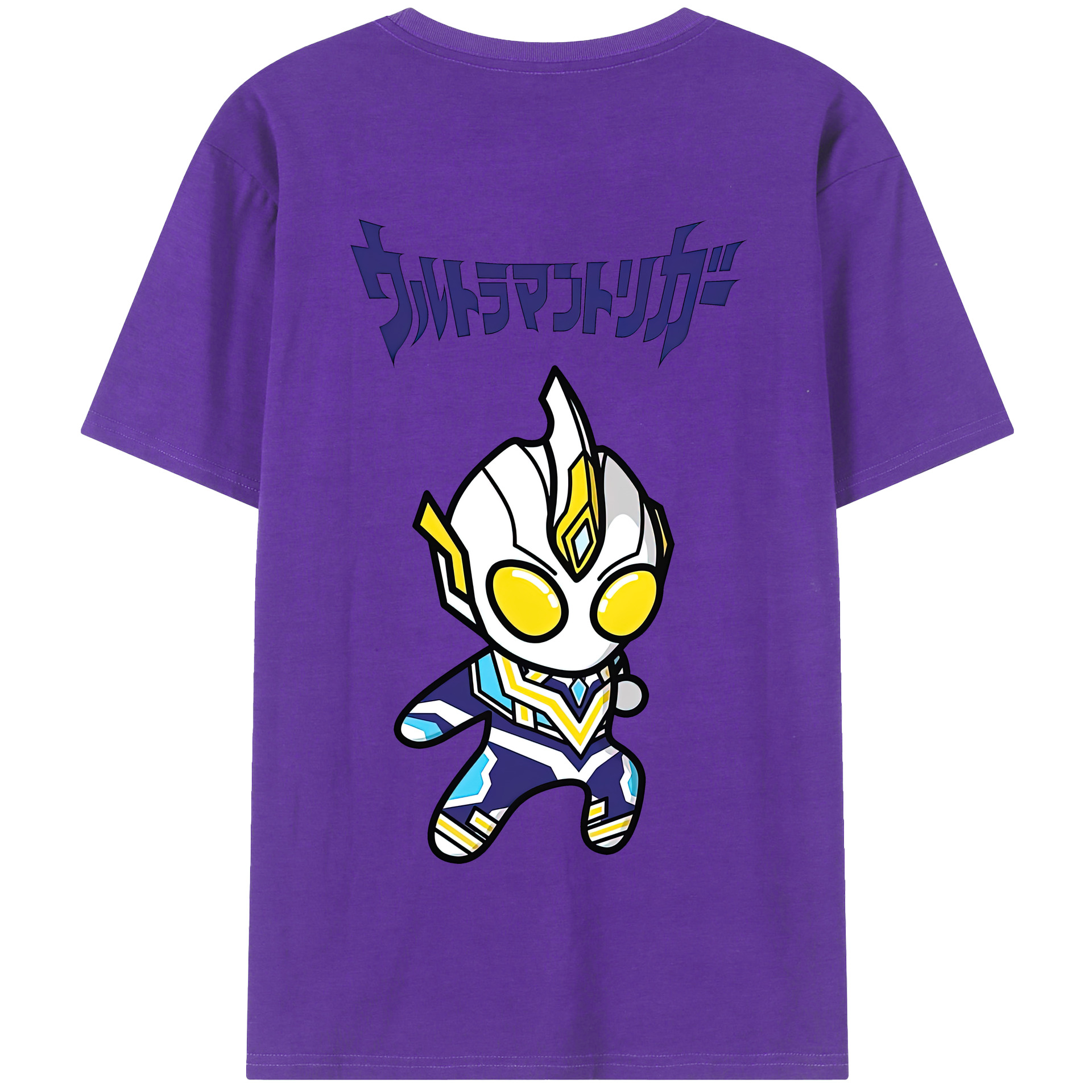 （画像用） ウルトラマン Ultraman 綿100％半袖Tシャツ（背面プリント）