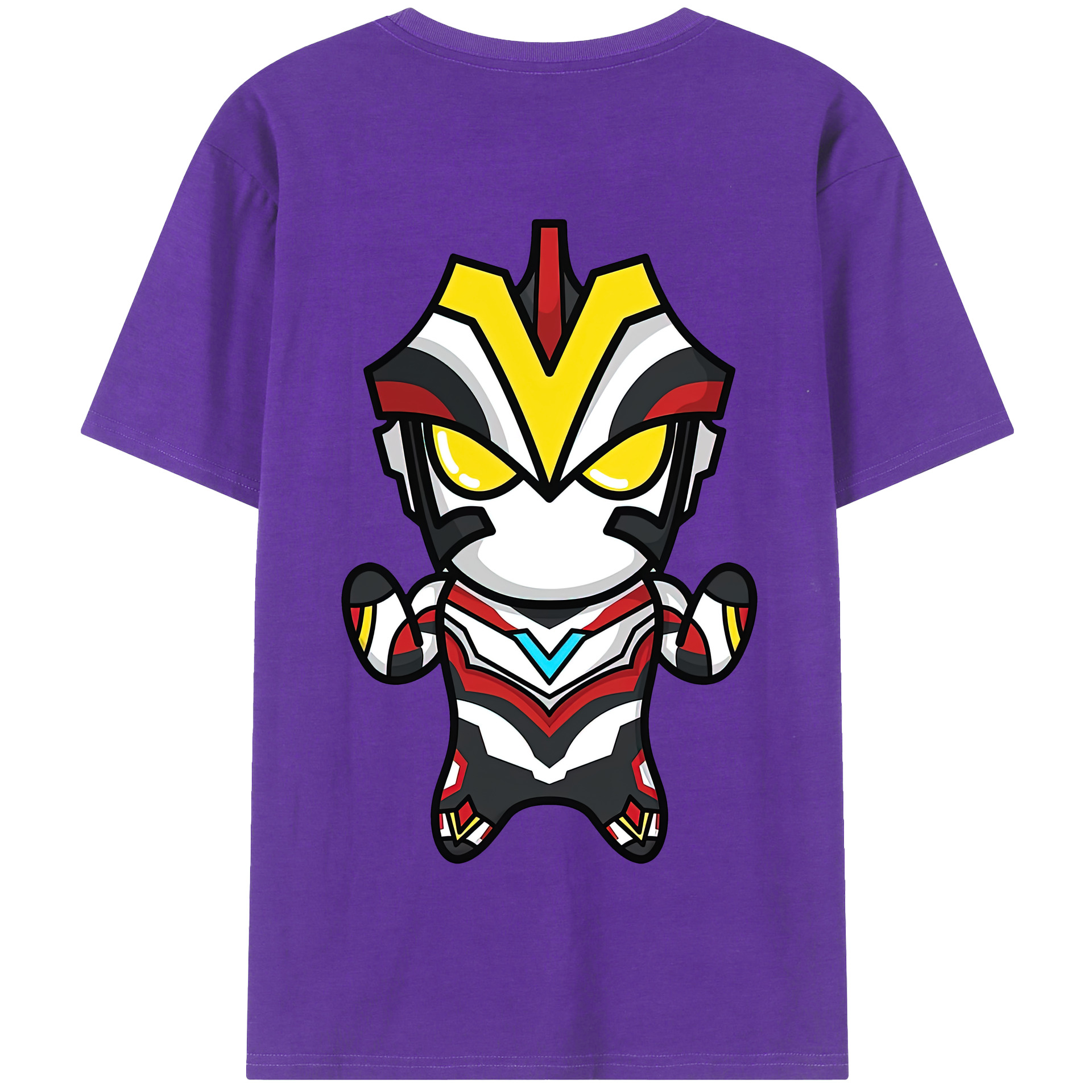 （画像用） ウルトラマン Ultraman 綿100％半袖Tシャツ（背面プリント）