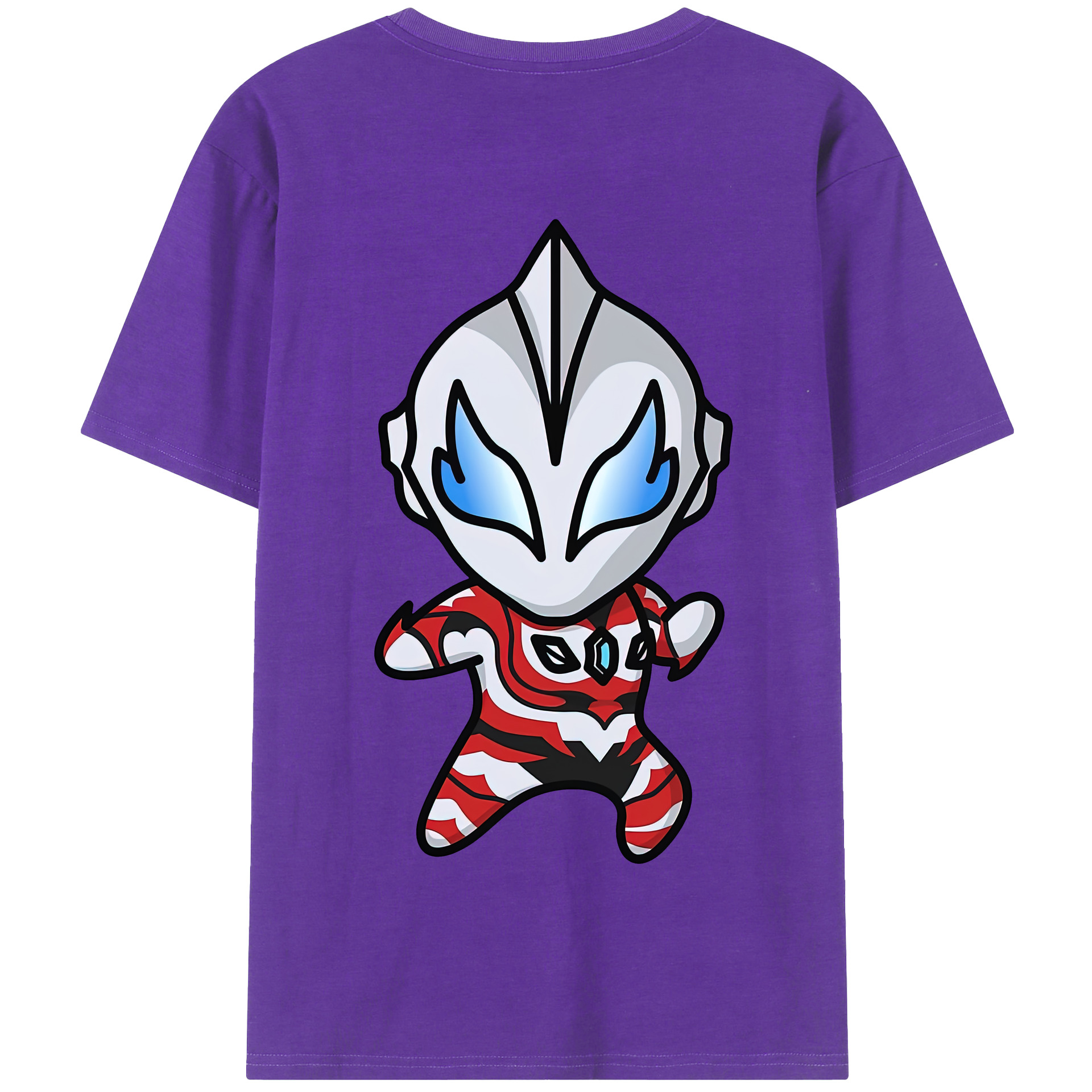 （画像用） ウルトラマン Ultraman 綿100％半袖Tシャツ（背面プリント）