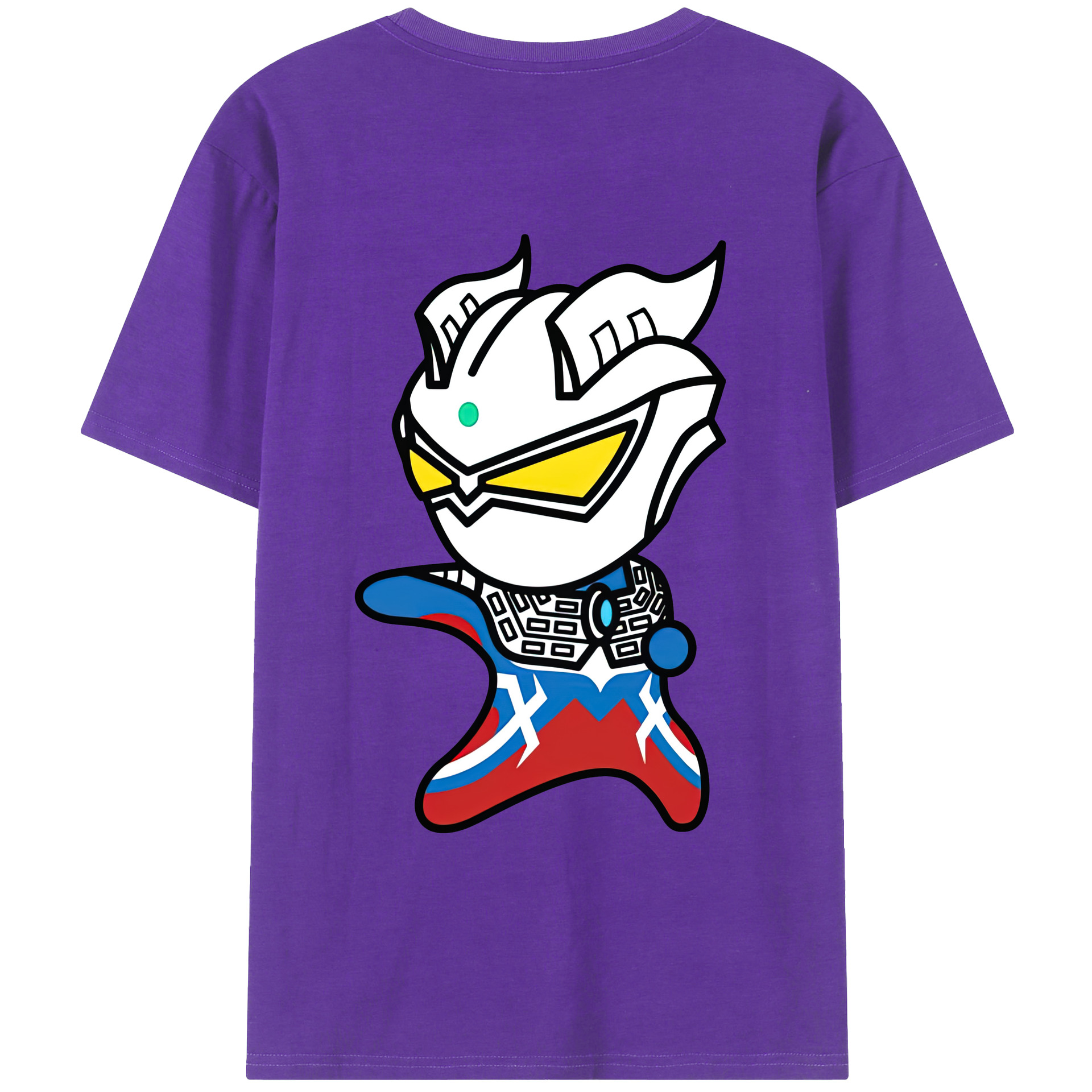 （画像用） ウルトラマン Ultraman 綿100％半袖Tシャツ（背面プリント）