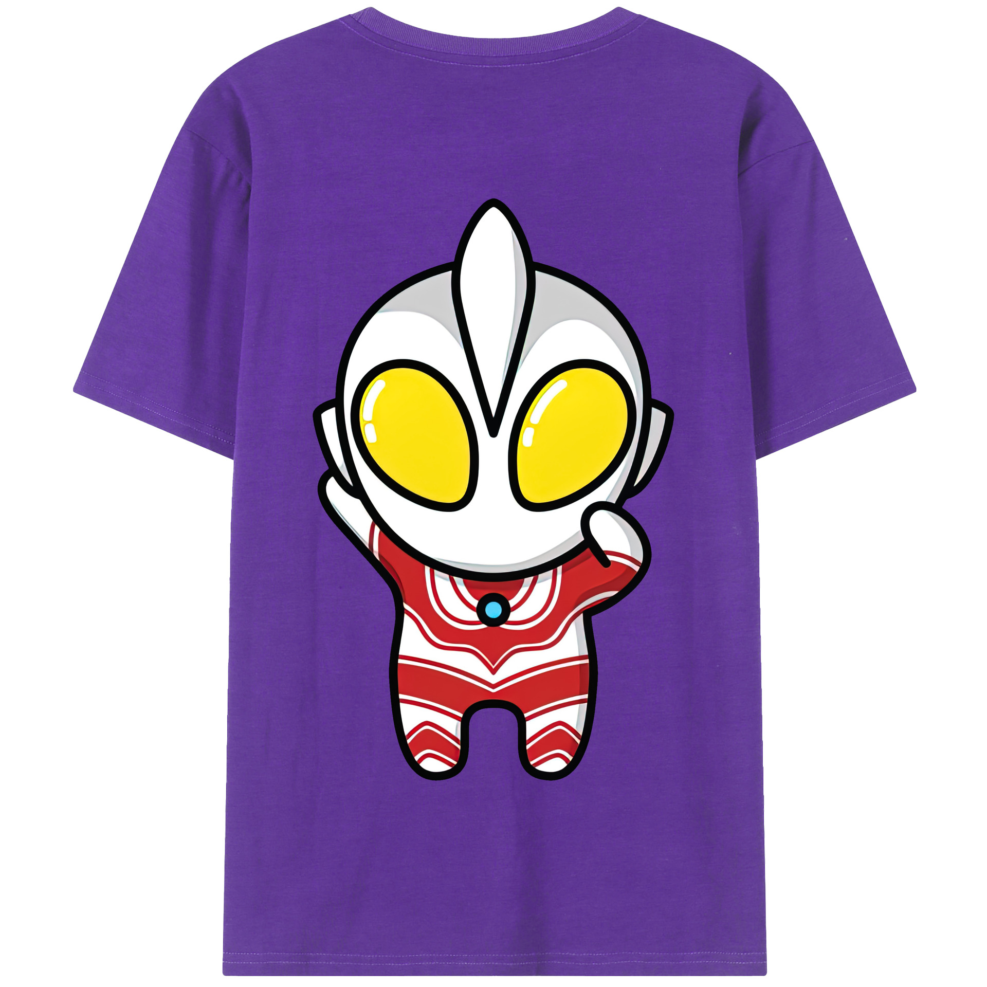 （画像用） ウルトラマン Ultraman 綿100％半袖Tシャツ（背面プリント）