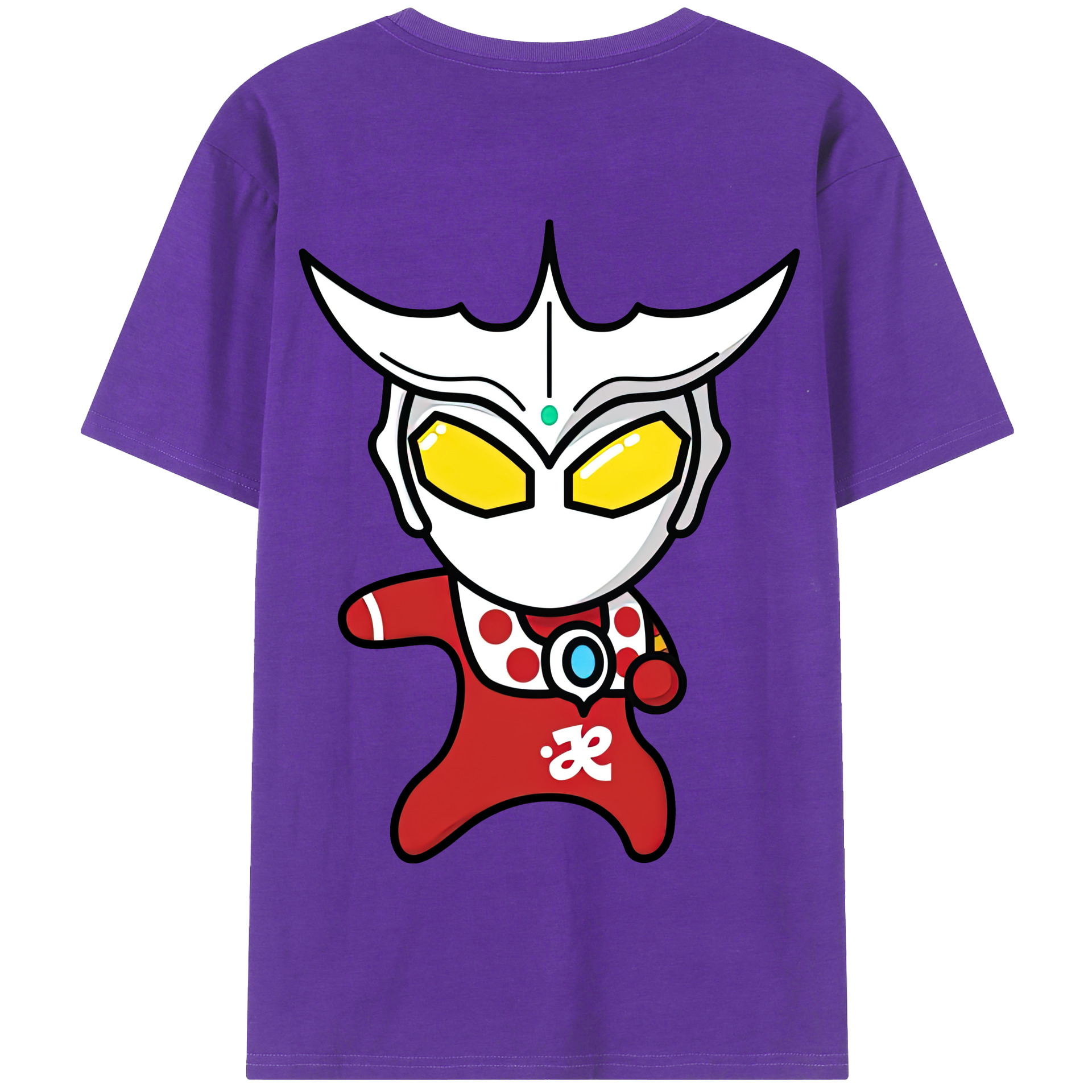 （画像用） ウルトラマン Ultraman 綿100％半袖Tシャツ（背面プリント）