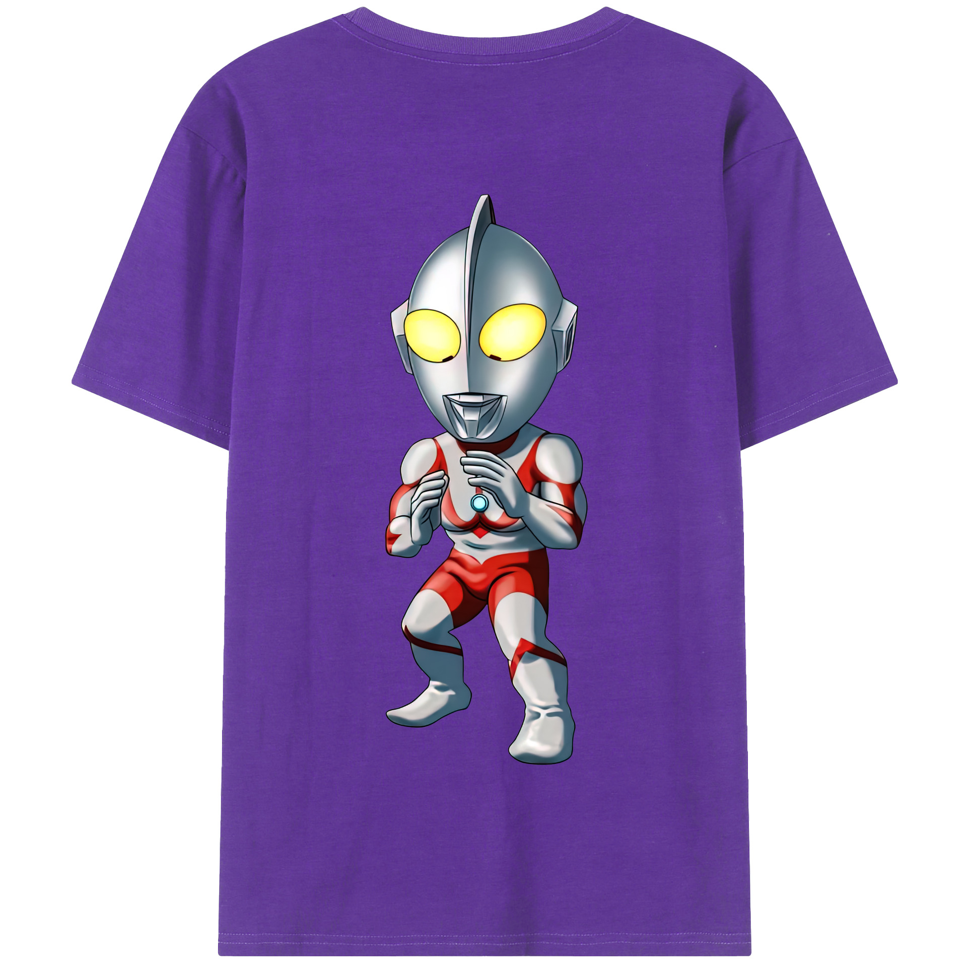 （画像用） ウルトラマン Ultraman 綿100％半袖Tシャツ（背面プリント）