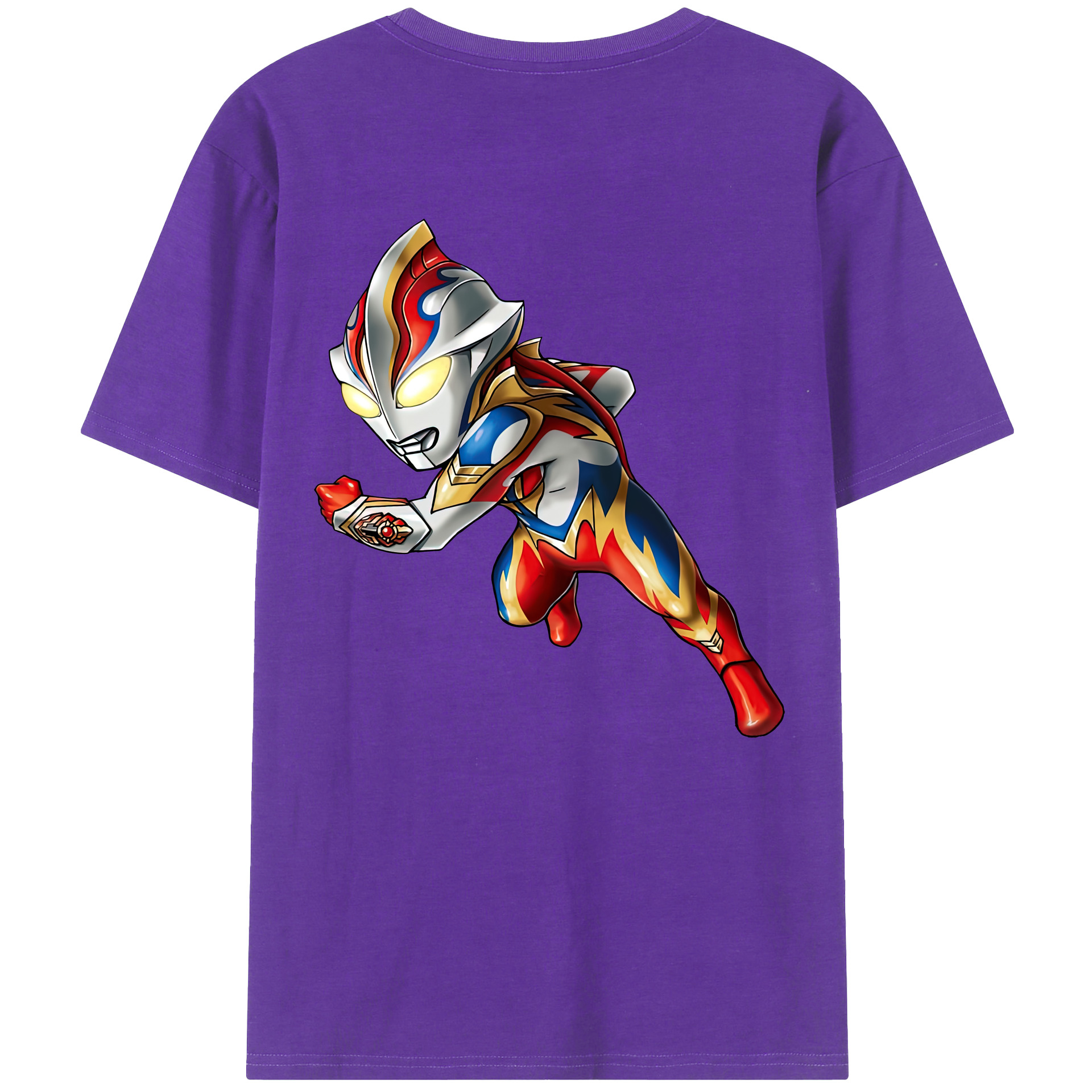 （画像用） ウルトラマン Ultraman 綿100％半袖Tシャツ（背面プリント）
