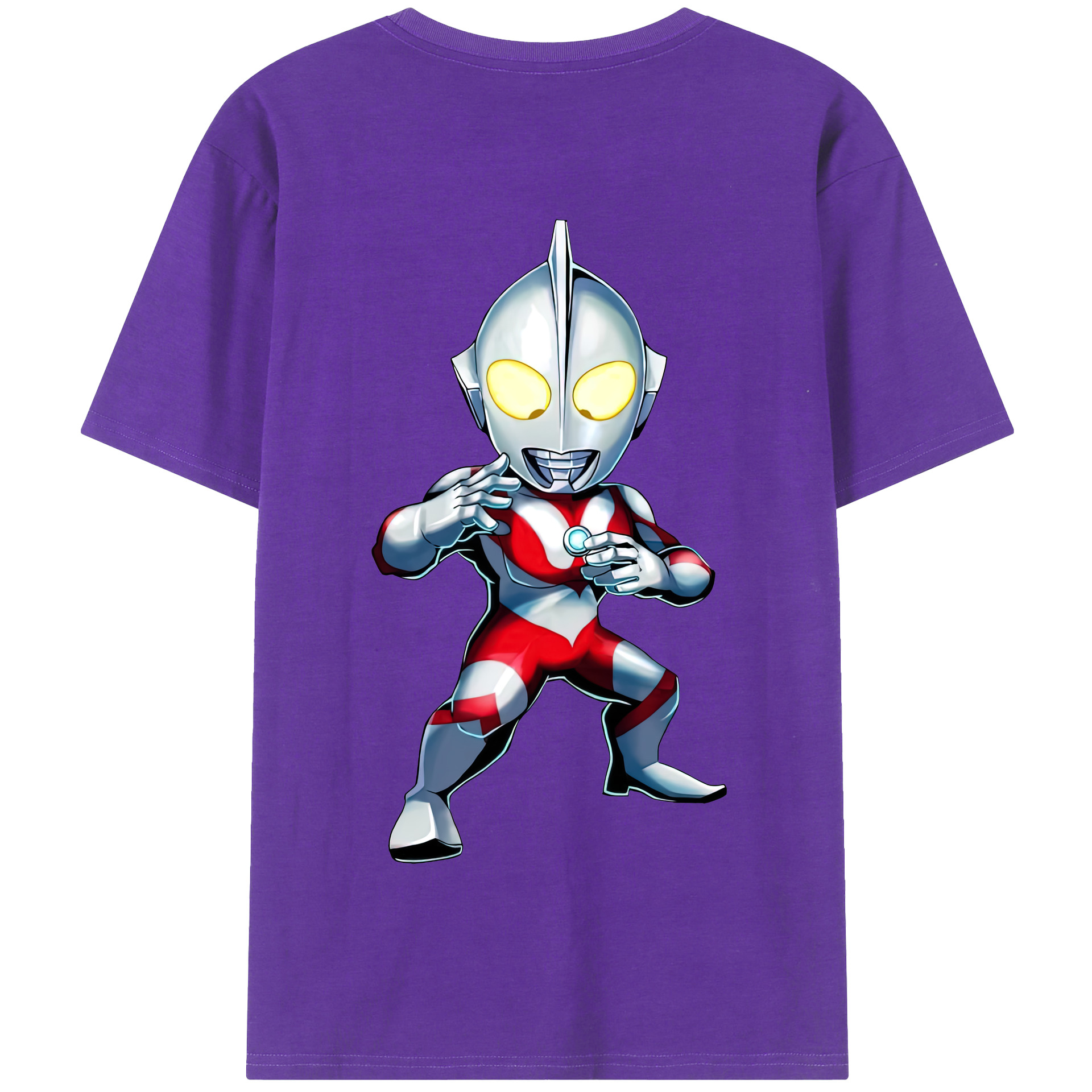 （画像用） ウルトラマン Ultraman 綿100％半袖Tシャツ（背面プリント）