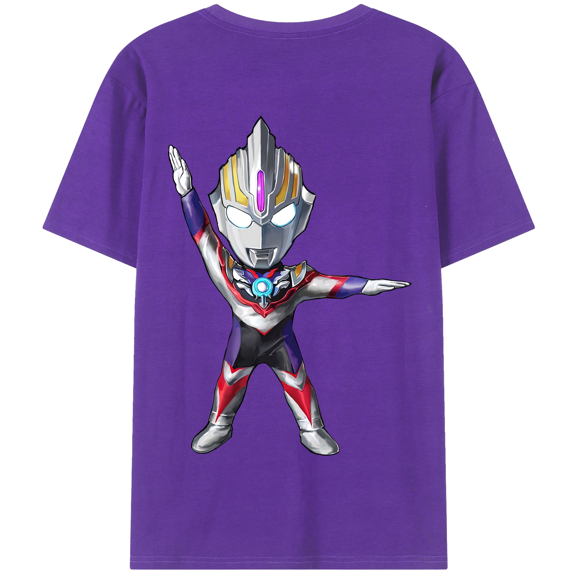 （画像用） ウルトラマン Ultraman 綿100％半袖Tシャツ（背面プリント）