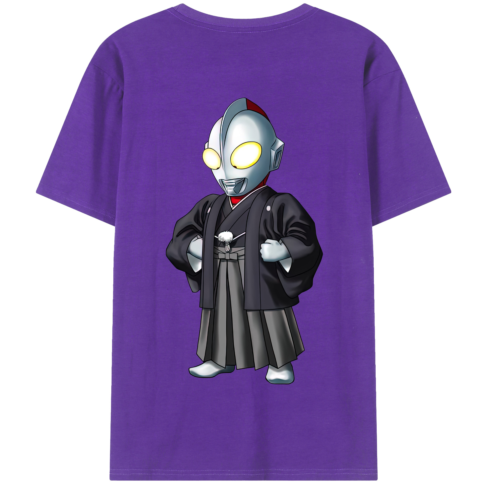 （画像用） ウルトラマン Ultraman 綿100％半袖Tシャツ（背面プリント）
