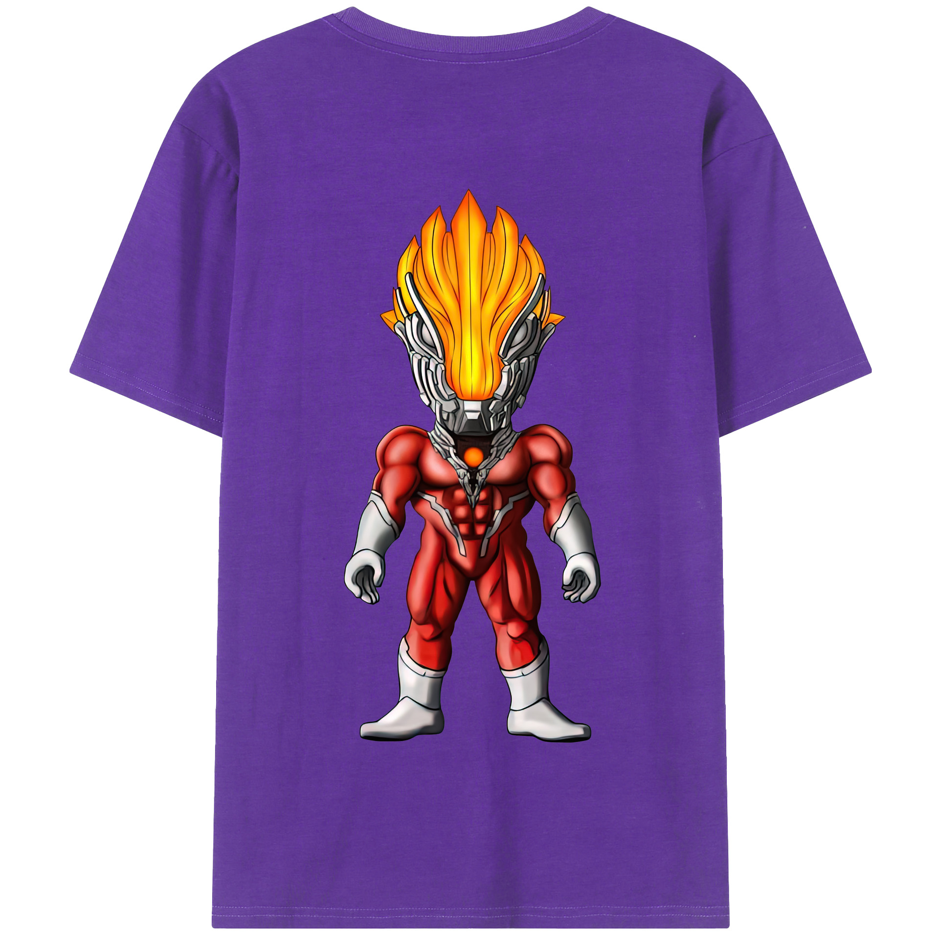 （画像用） ウルトラマン Ultraman 綿100％半袖Tシャツ（背面プリント）