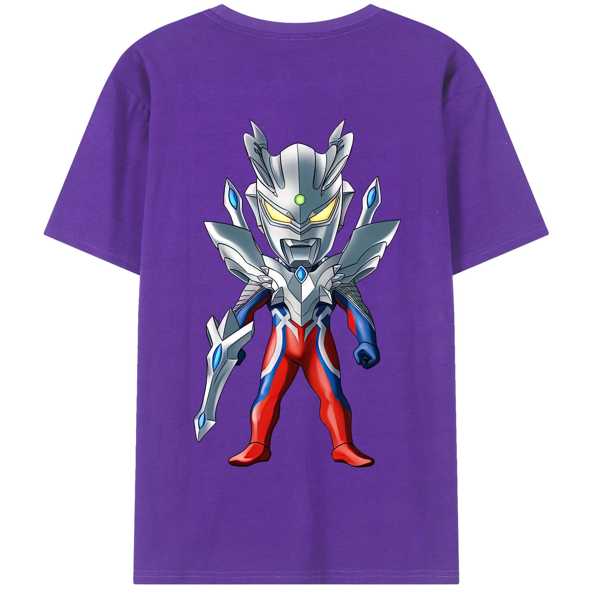 （画像用） ウルトラマン Ultraman 綿100％半袖Tシャツ（背面プリント）