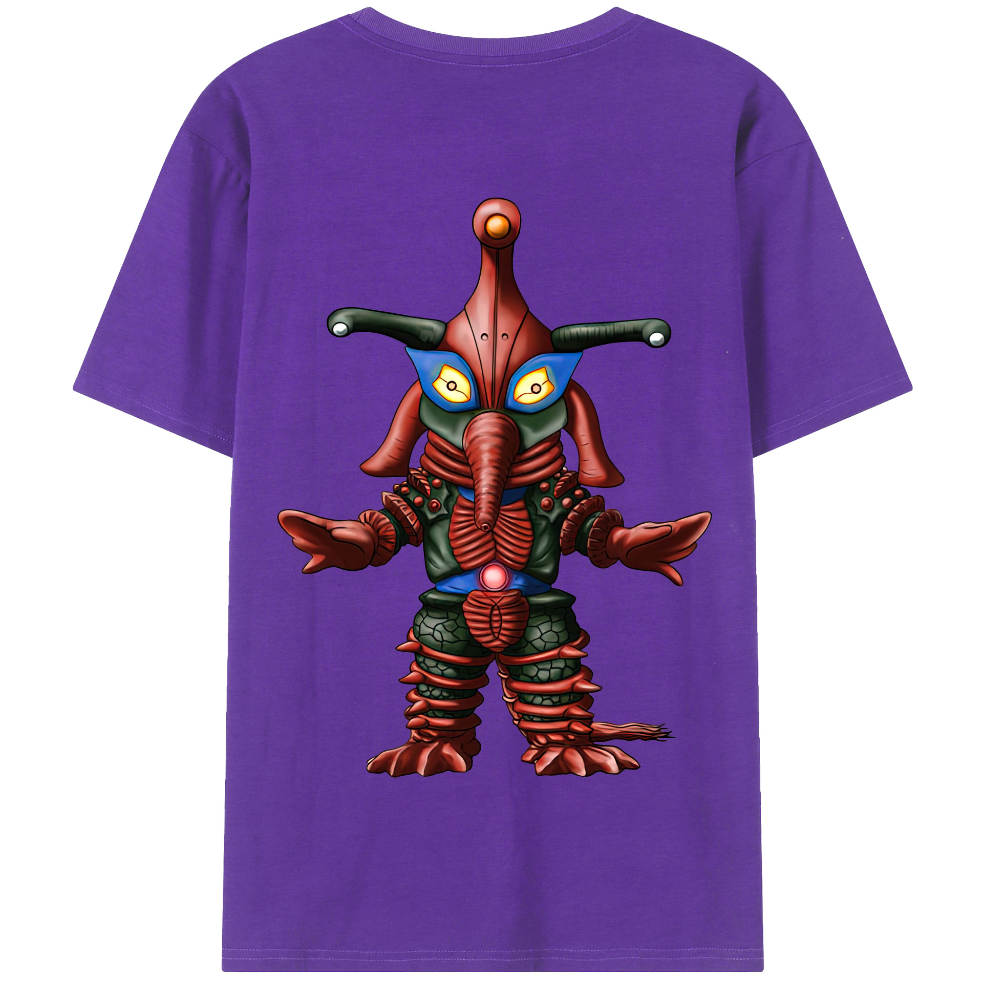 （画像用） ウルトラマン Ultraman 綿100％半袖Tシャツ（背面プリント）