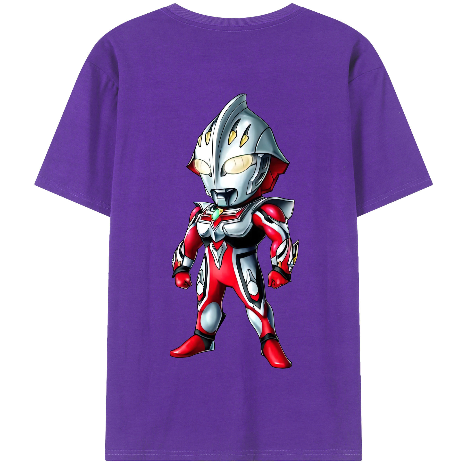 （画像用） ウルトラマン Ultraman 綿100％半袖Tシャツ（背面プリント）