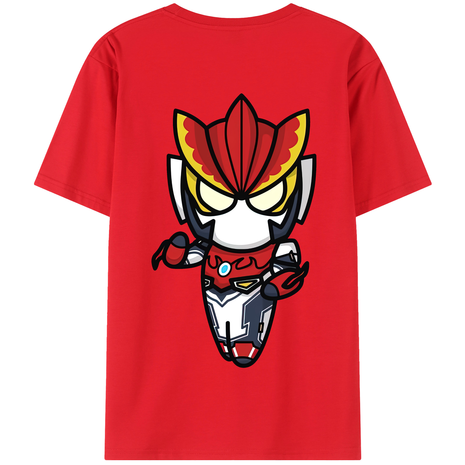（画像用） ウルトラマン Ultraman 綿100％半袖Tシャツ（背面プリント）
