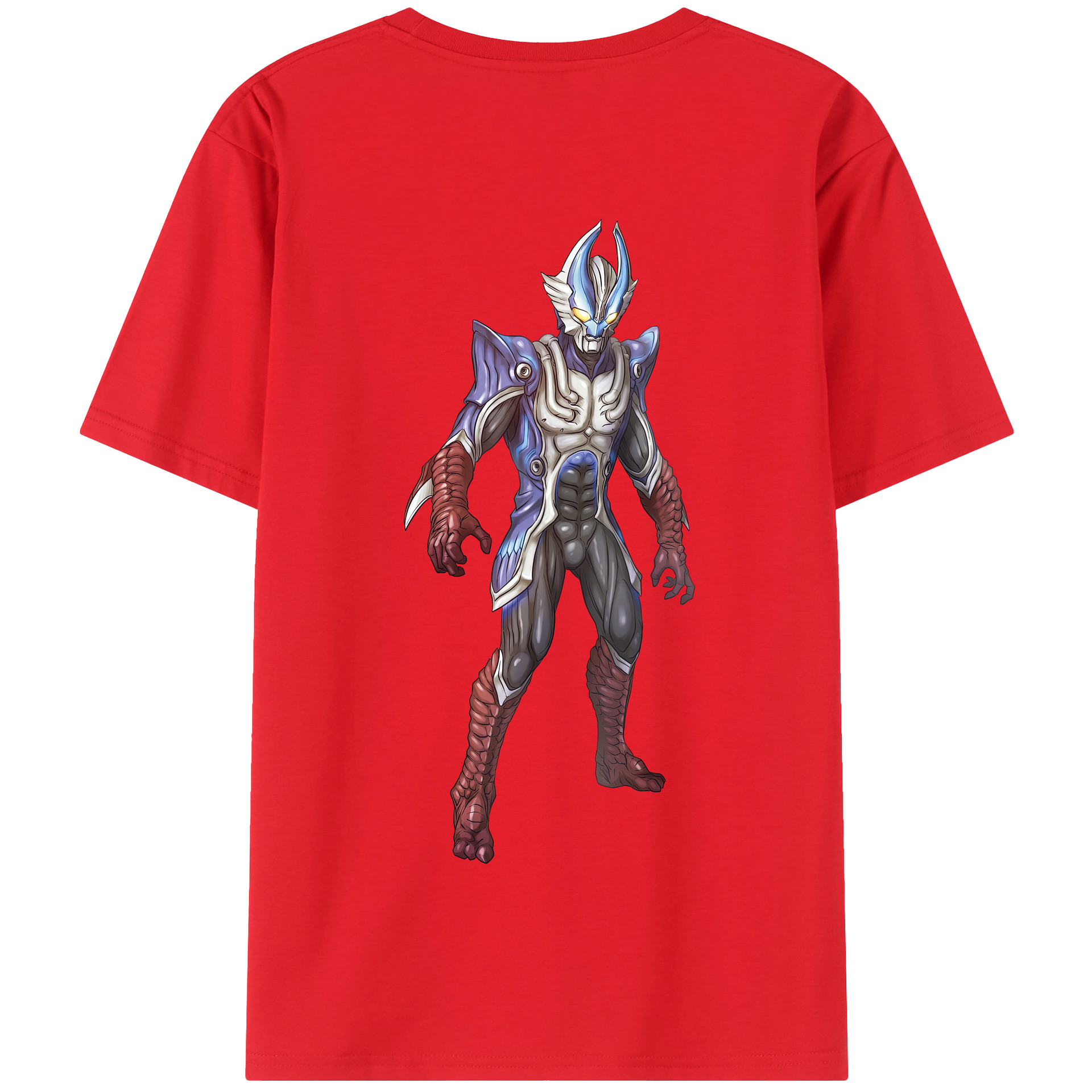 （画像用） ウルトラマン Ultraman 綿100％半袖Tシャツ（背面プリント）