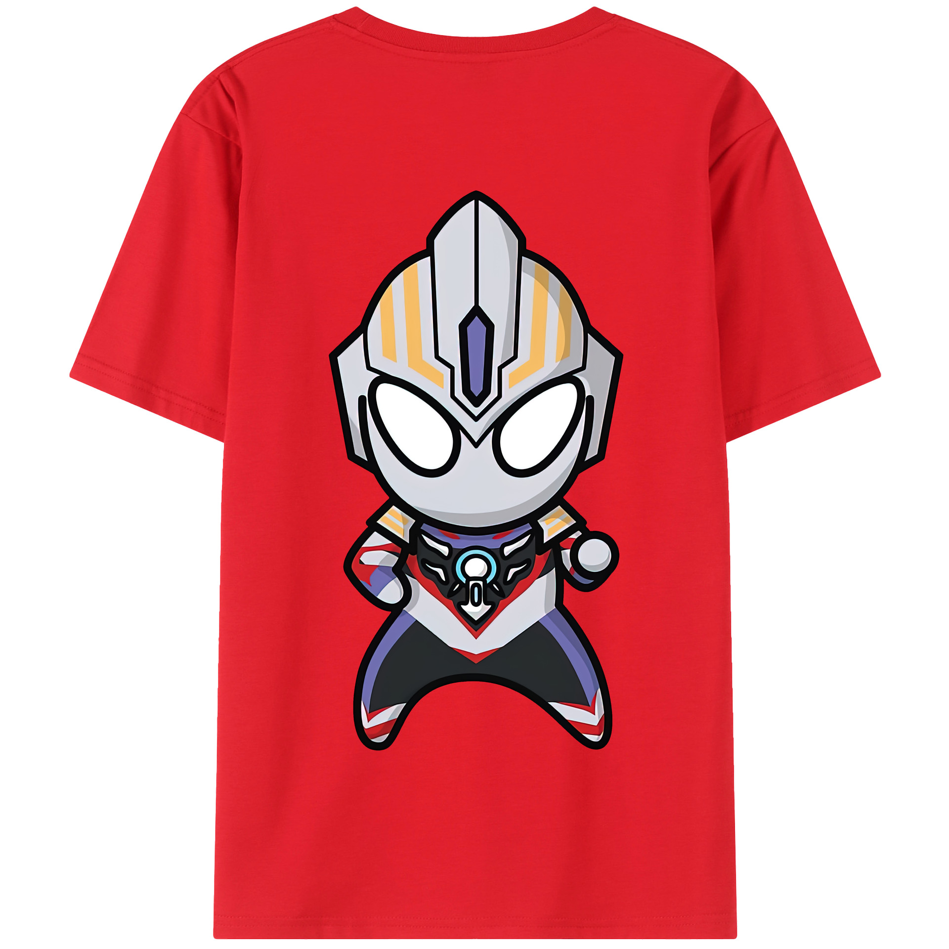 （画像用） ウルトラマン Ultraman 綿100％半袖Tシャツ（背面プリント）
