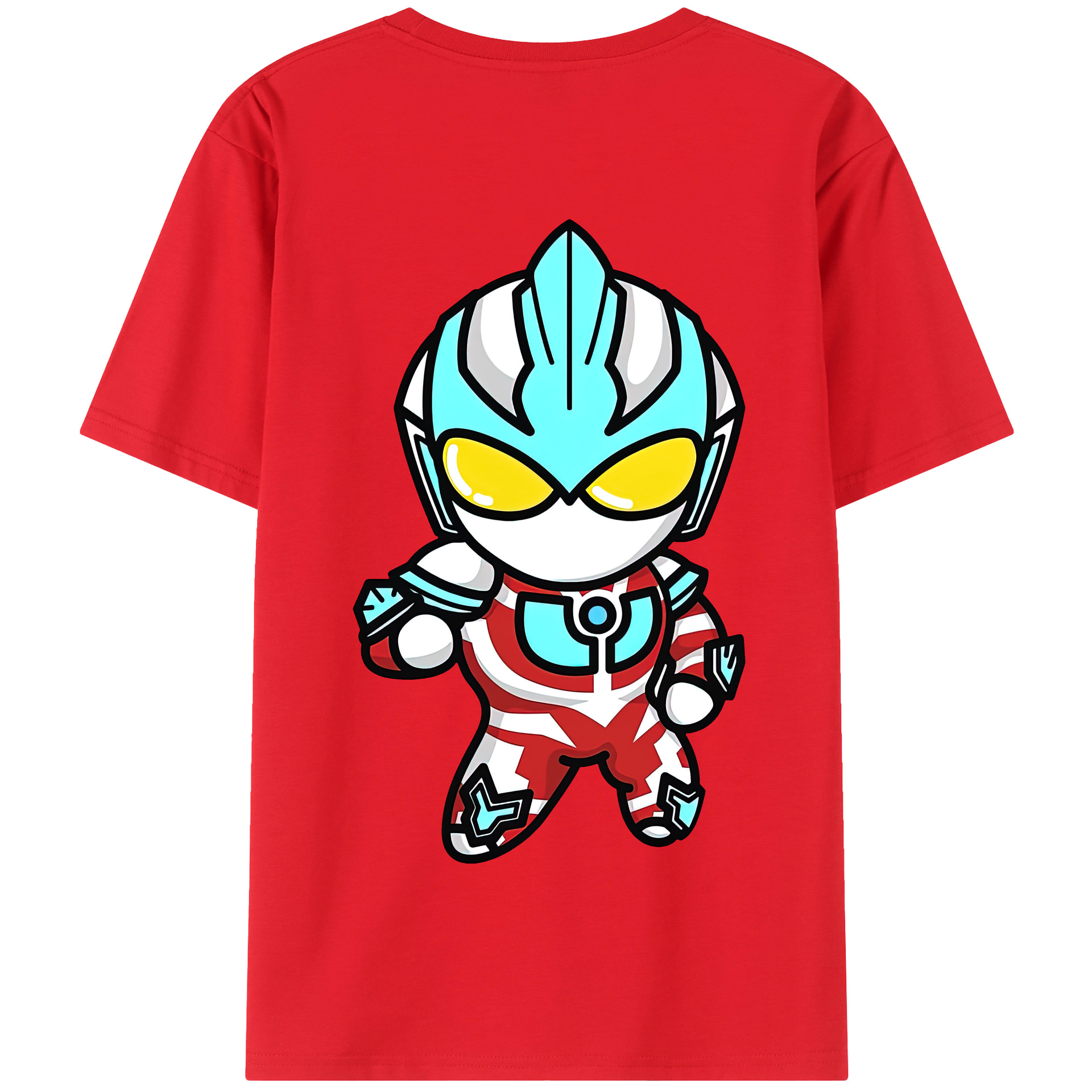 （画像用） ウルトラマン Ultraman 綿100％半袖Tシャツ（背面プリント）