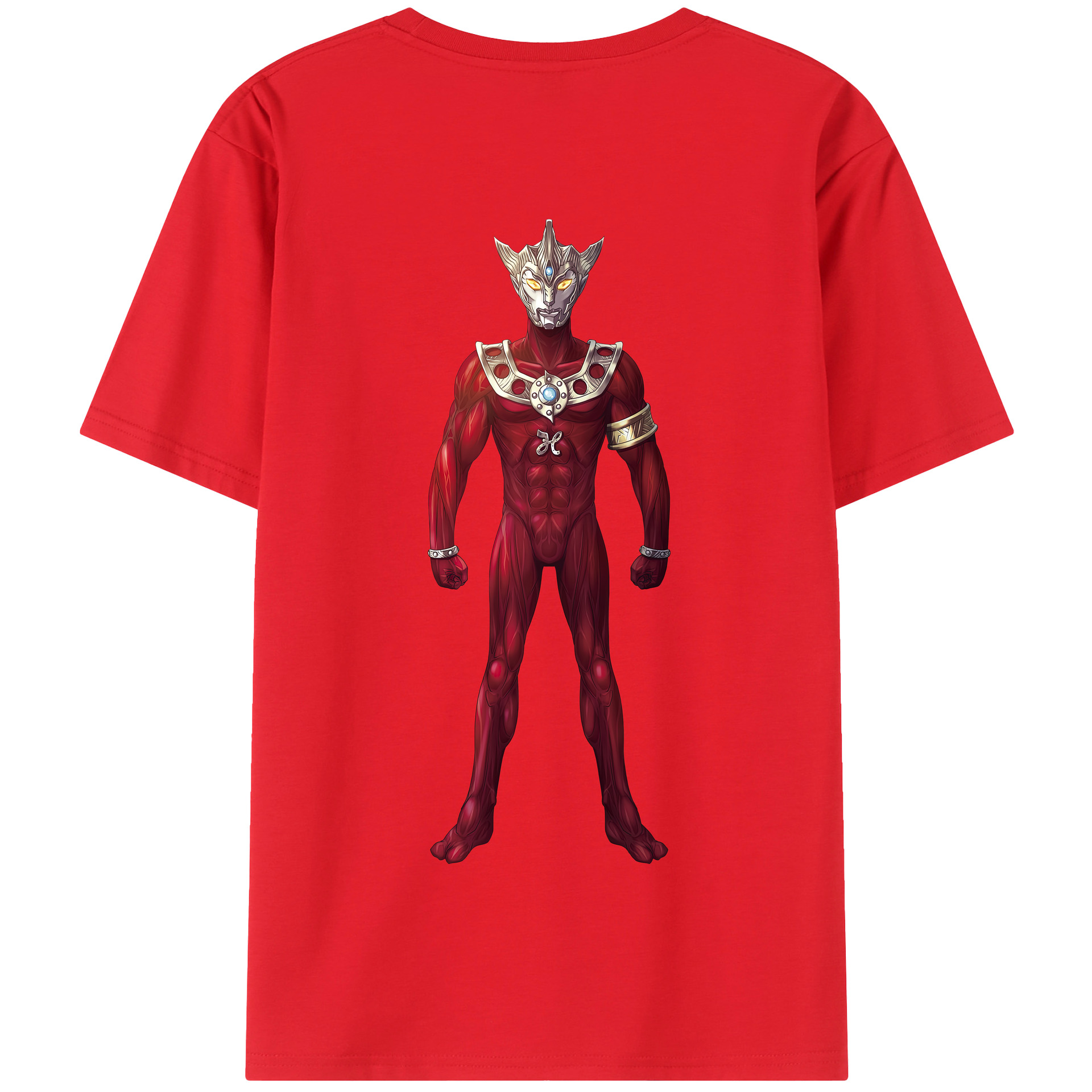（画像用） ウルトラマン Ultraman 綿100％半袖Tシャツ（背面プリント）
