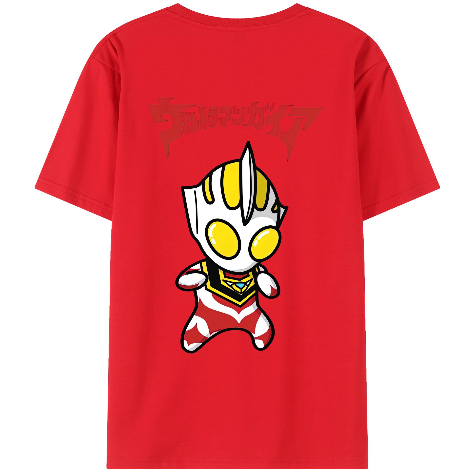 （画像用） ウルトラマン Ultraman 綿100％半袖Tシャツ（背面プリント）