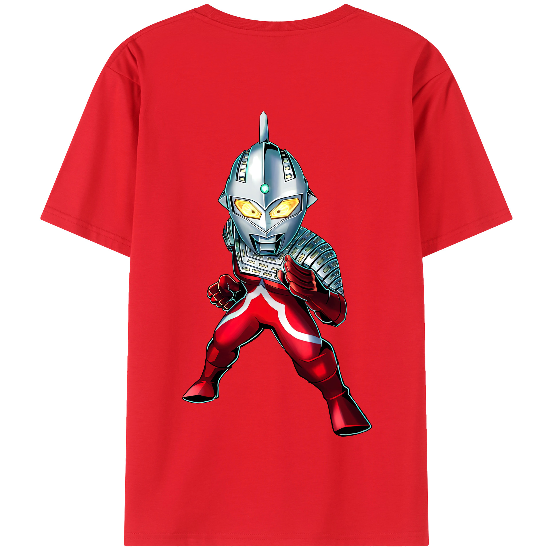 （画像用） ウルトラマン Ultraman 綿100％半袖Tシャツ（背面プリント）