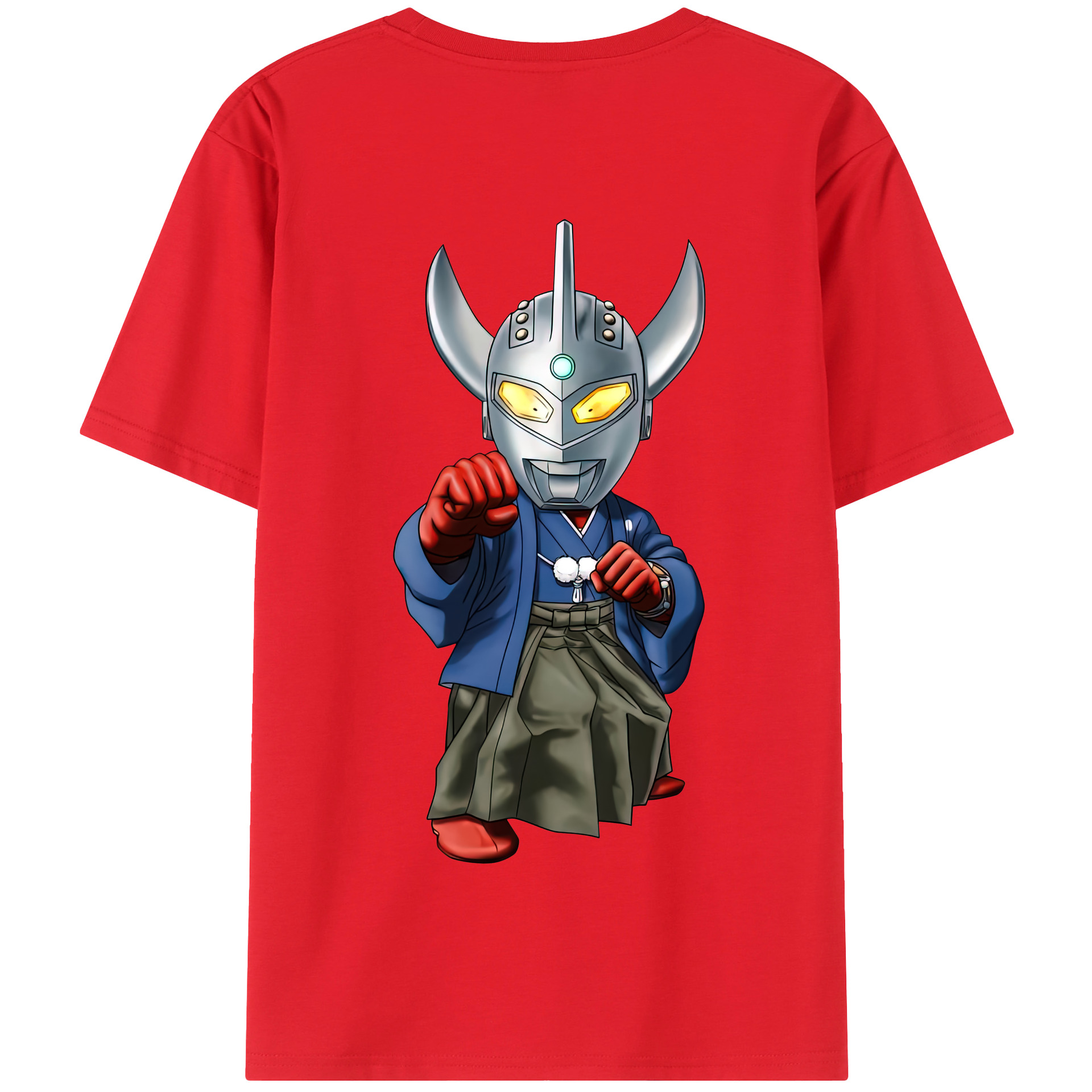 （画像用） ウルトラマン Ultraman 綿100％半袖Tシャツ（背面プリント）