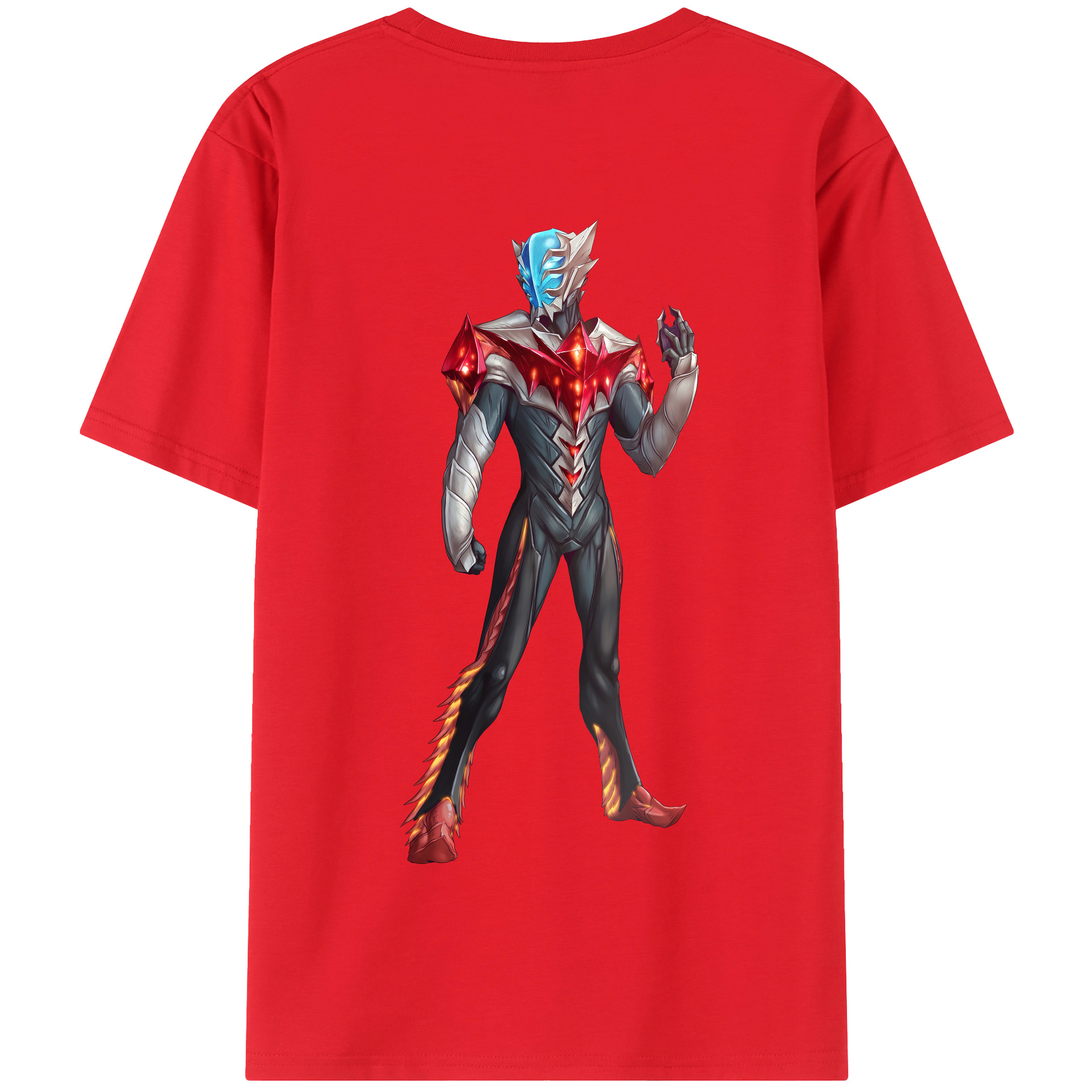 （画像用） ウルトラマン Ultraman 綿100％半袖Tシャツ（背面プリント）
