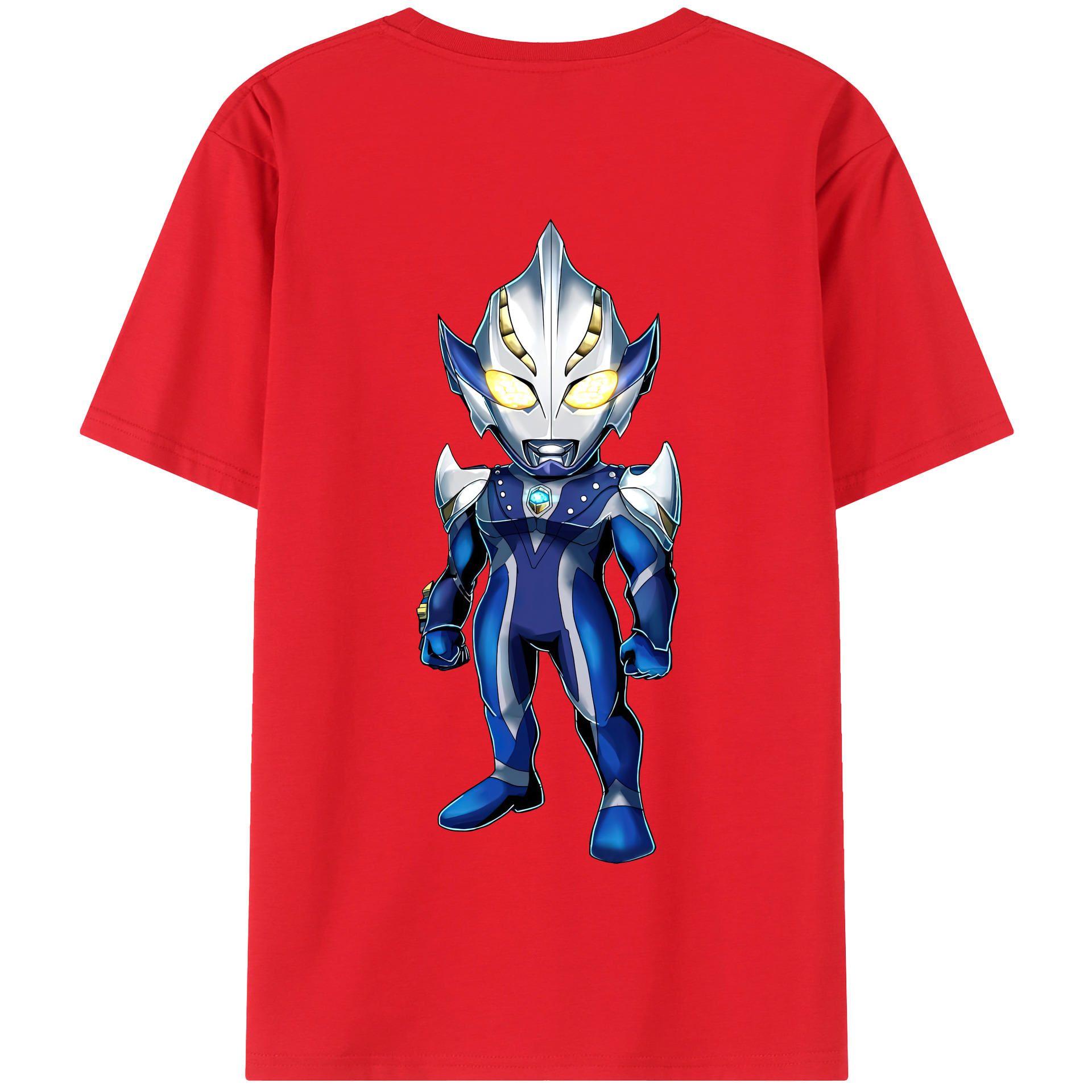 （画像用） ウルトラマン Ultraman 綿100％半袖Tシャツ（背面プリント）
