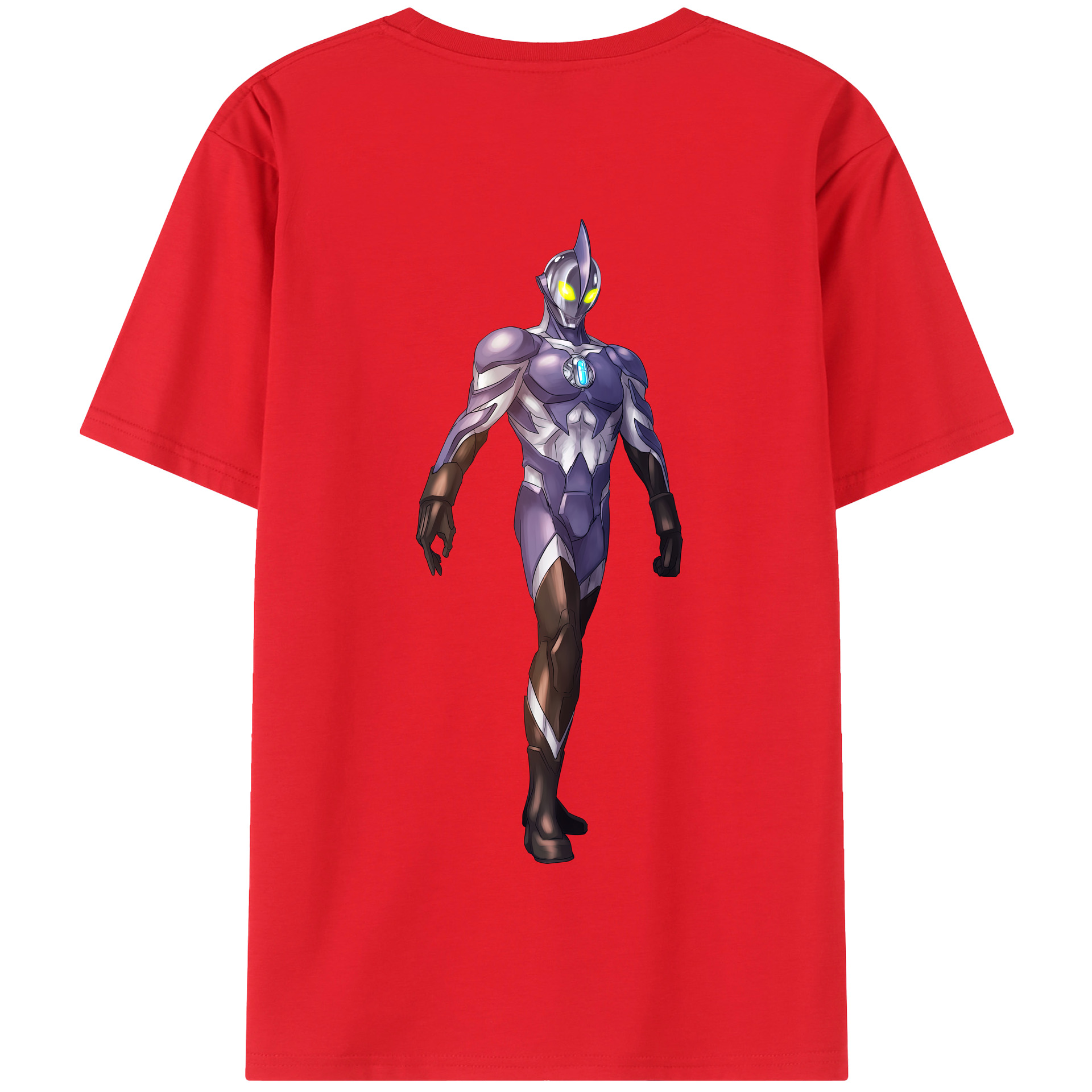 （画像用） ウルトラマン Ultraman 綿100％半袖Tシャツ（背面プリント）