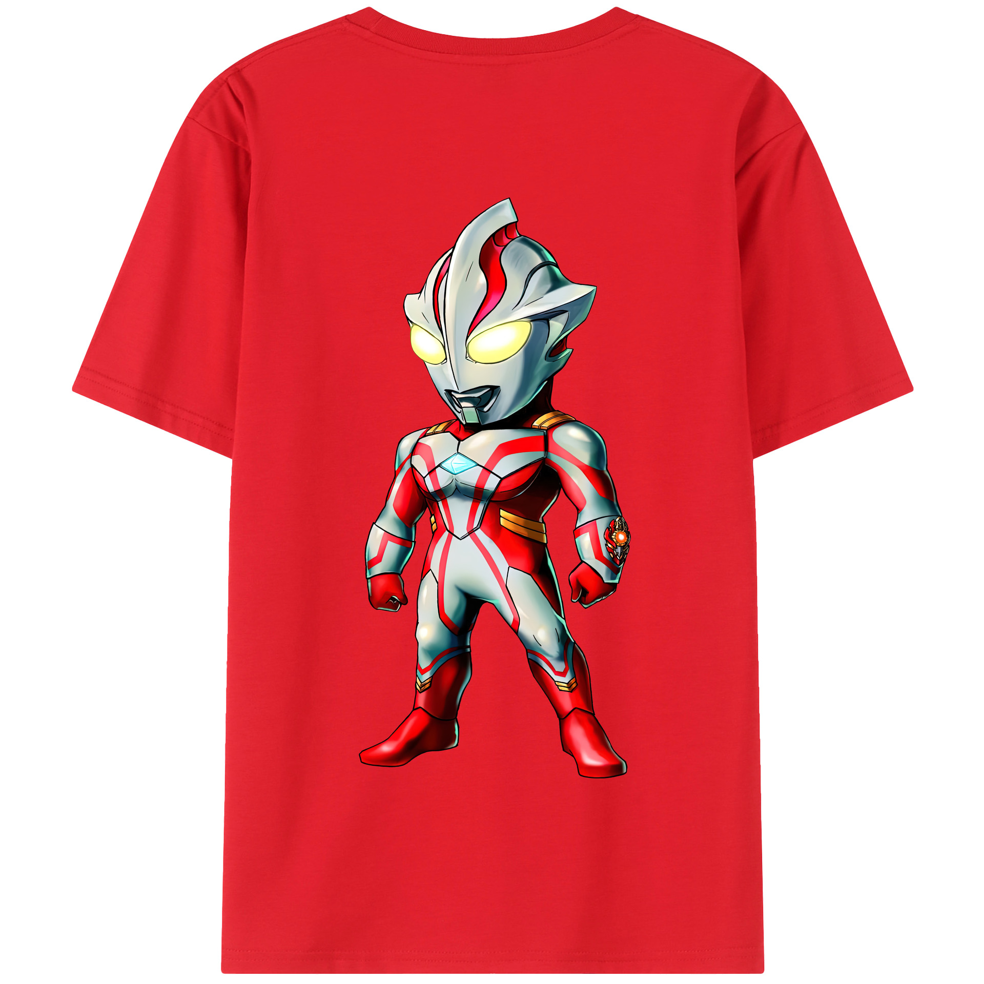 （画像用） ウルトラマン Ultraman 綿100％半袖Tシャツ（背面プリント）