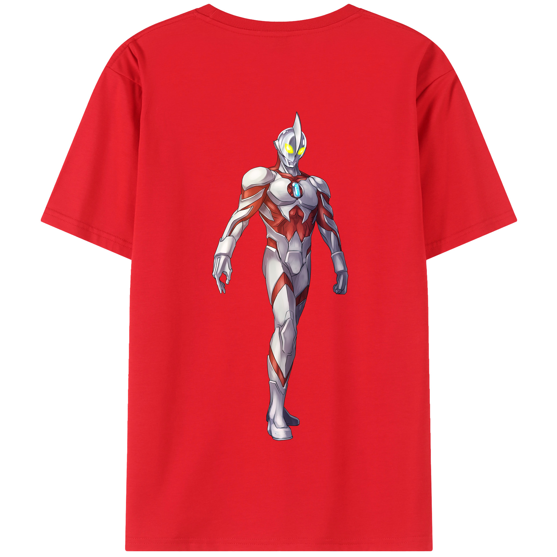 （画像用） ウルトラマン Ultraman 綿100％半袖Tシャツ（背面プリント）