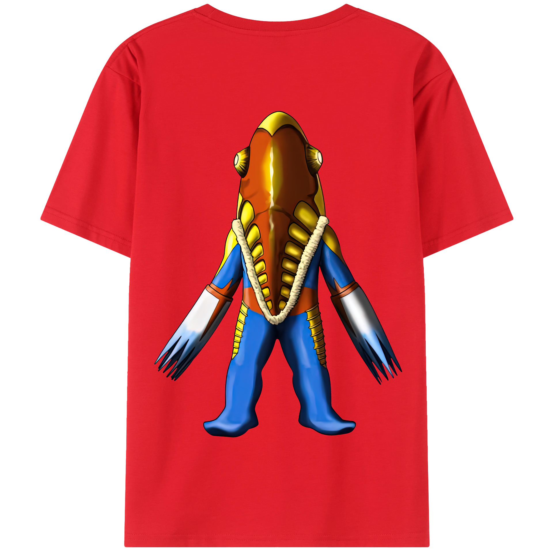 （画像用） ウルトラマン Ultraman 綿100％半袖Tシャツ（背面プリント）